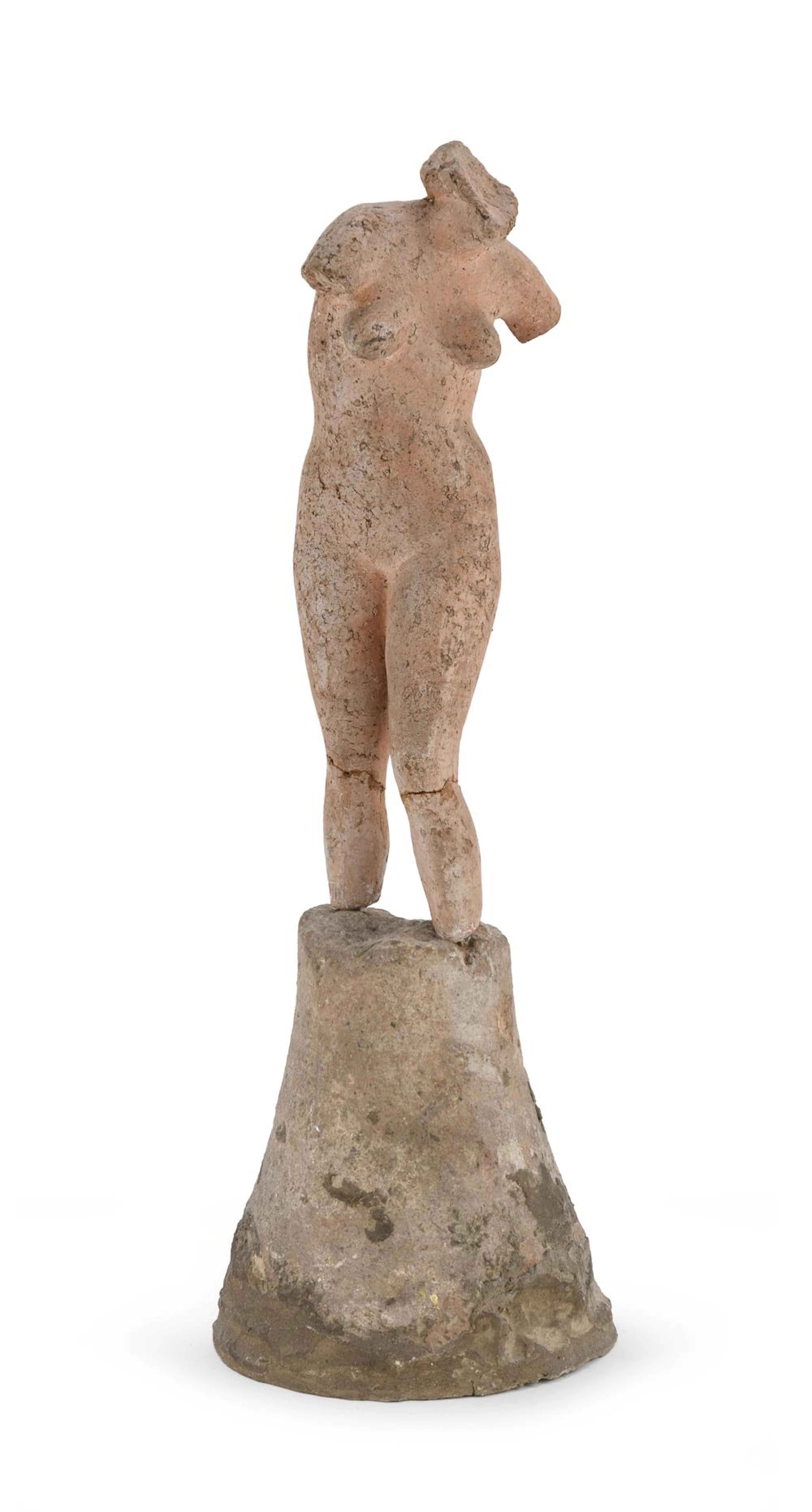 TERRACOTTA SCULPTURE BY VENANZO CROCETTI, 1937 ca.