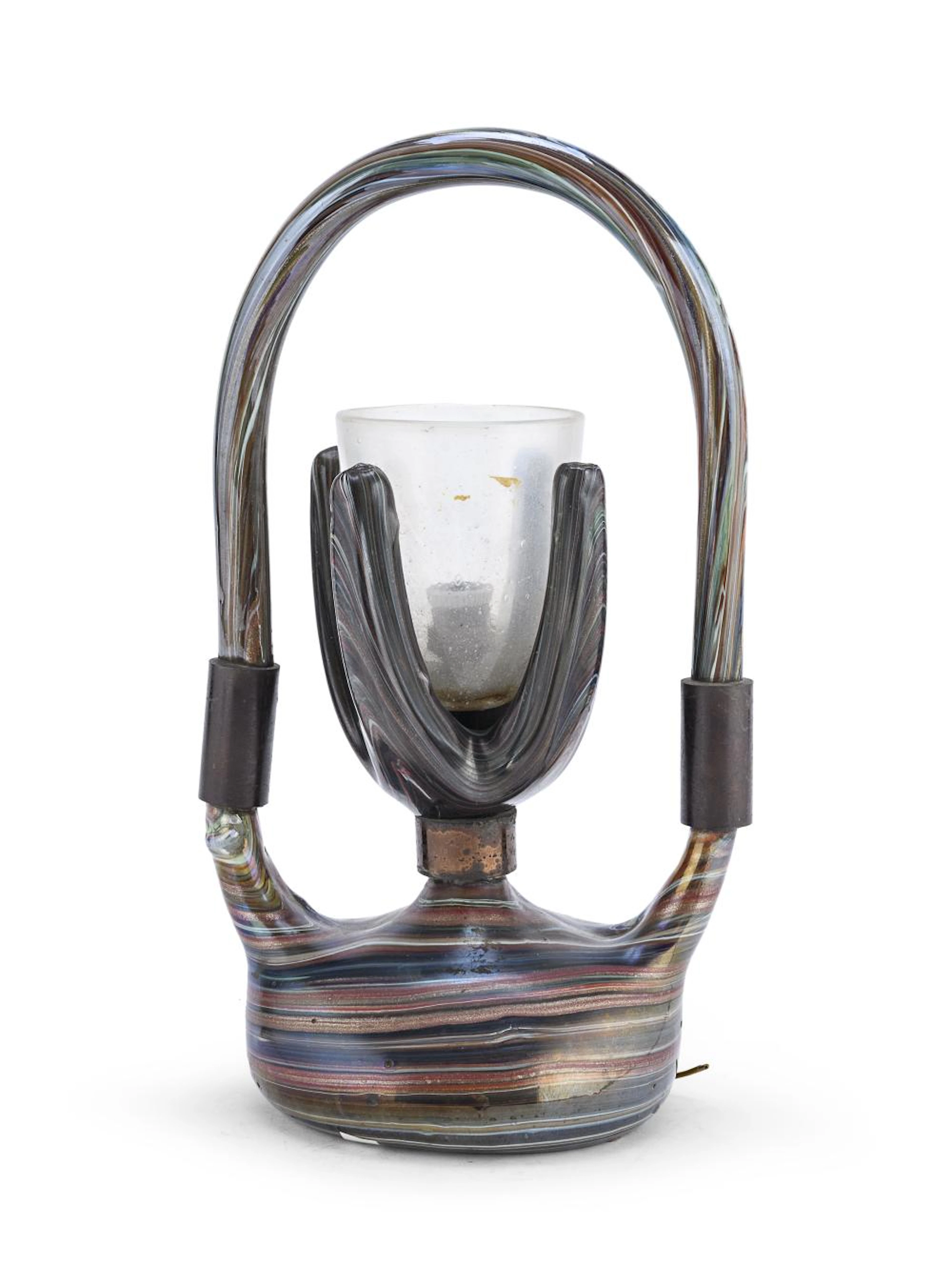 GLASS LAMP, VETRERIA CENEDESE, MURANO, 1960s