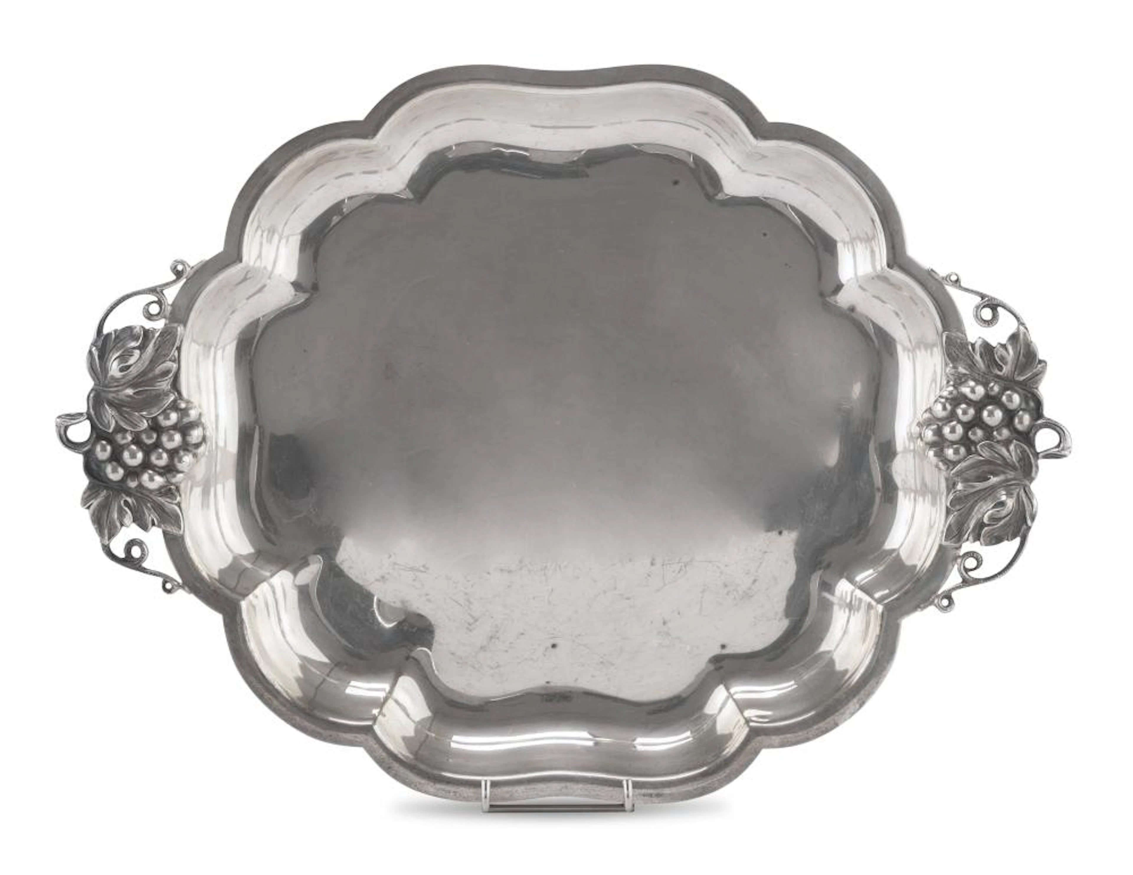 SILVER CENTERPIECE, PUNCH NEW YORK 1940 CA.