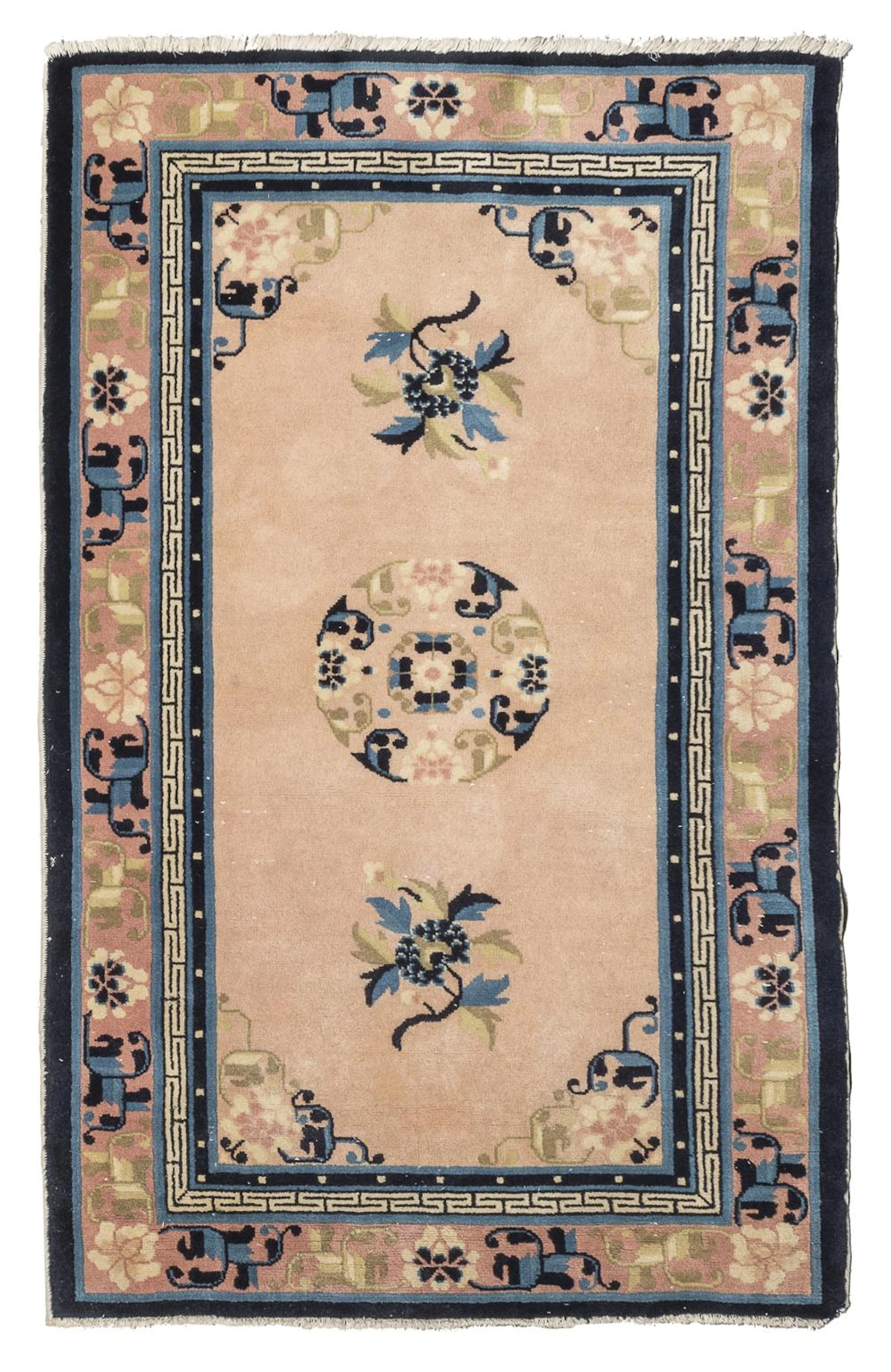 A CHINESE CARPET, BEIJING FIRST HALF 20TH CENTURY.
