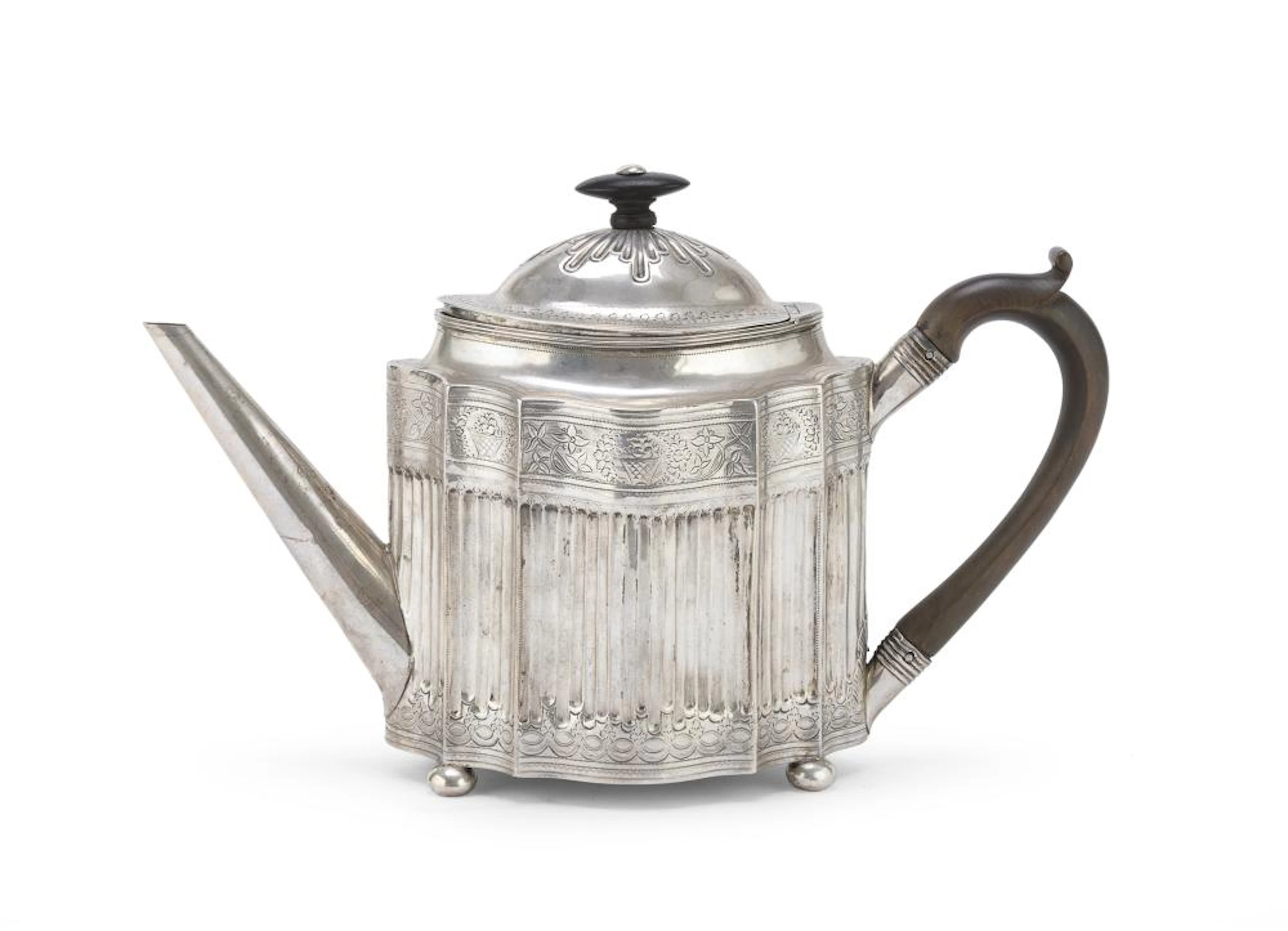 SILVER TEAPOT, LONDON 1796
