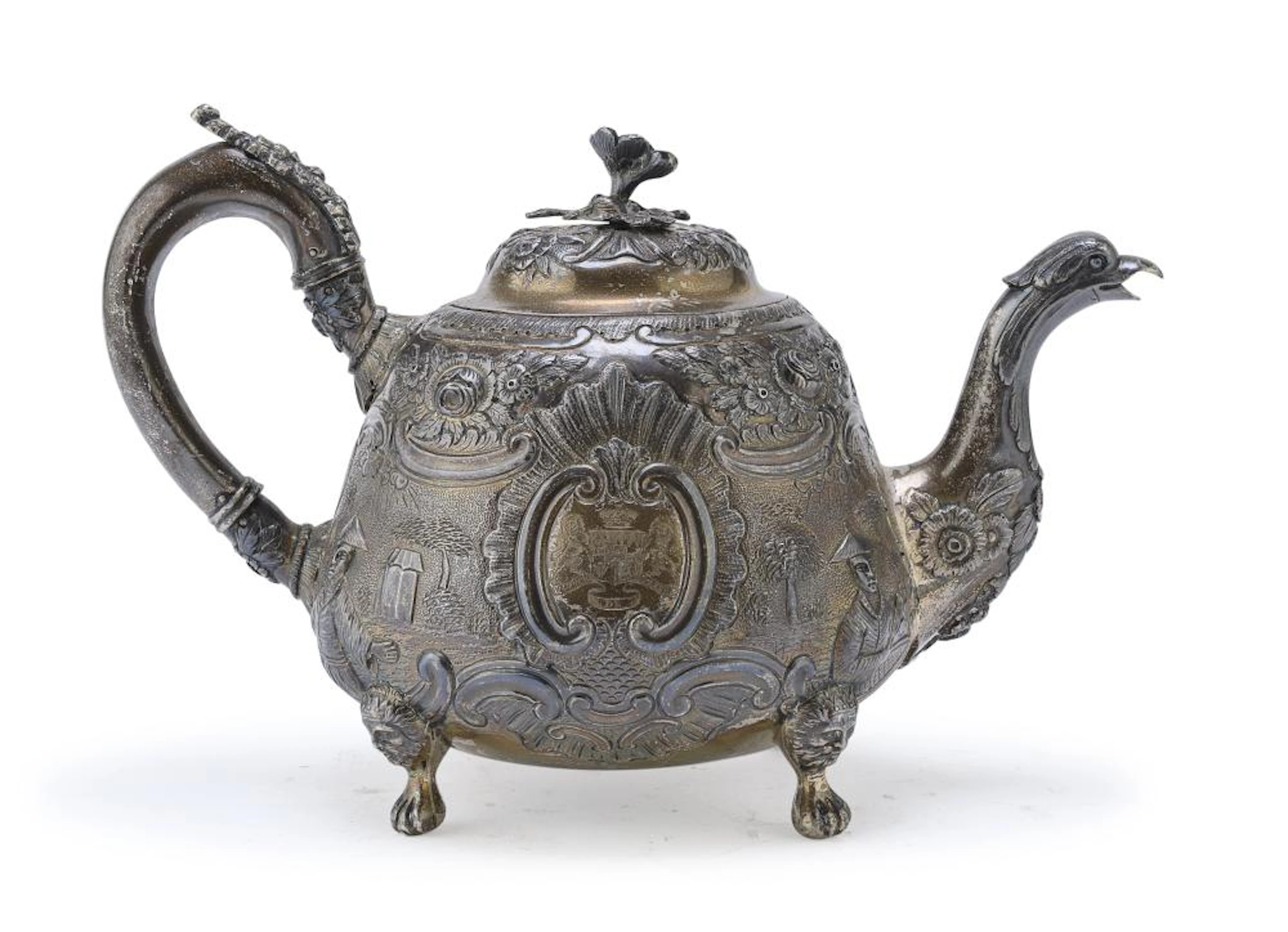 RARE SILVER TEAPOT, LONDON 1815