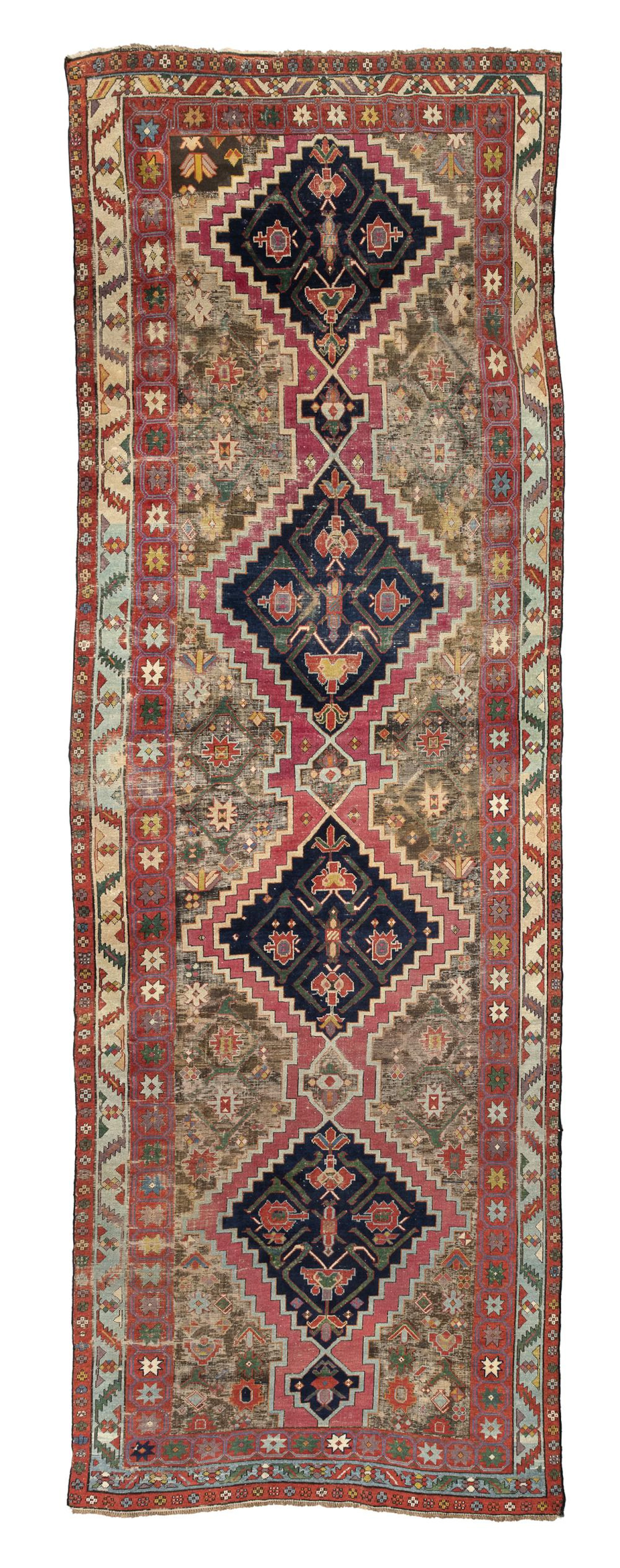 CAUCASIAN KELLEY LORI-PAMPAK CARPET, LATE 19TH CENTURY