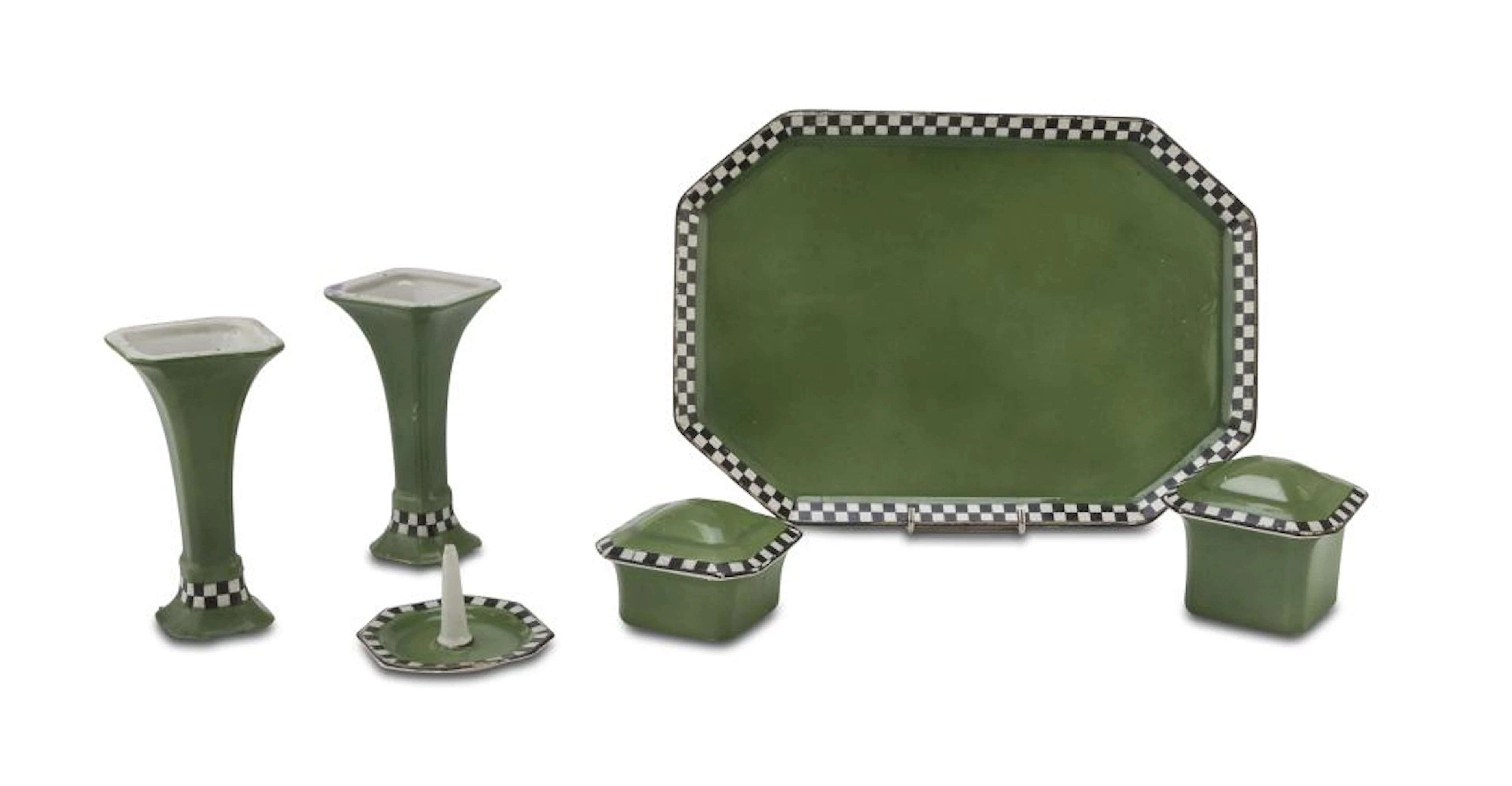 CERAMIC DESK SET 30s