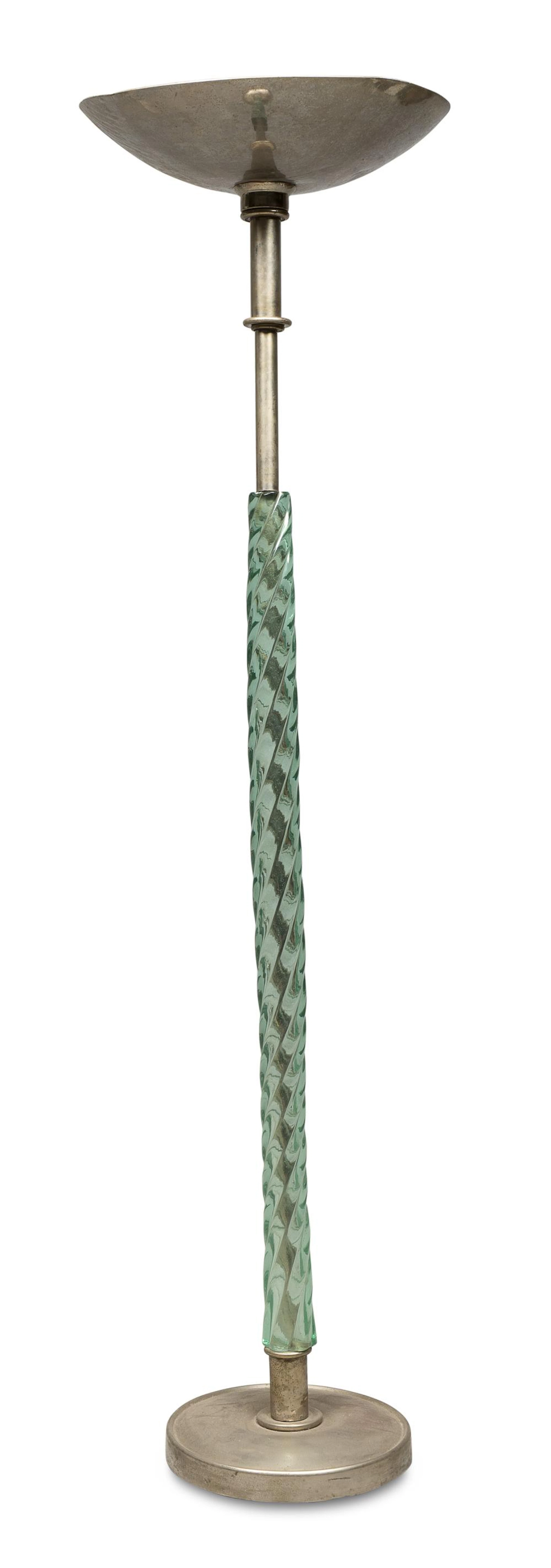 FLOOR LAMP IN CHROMED METAL 1950S DESIGN