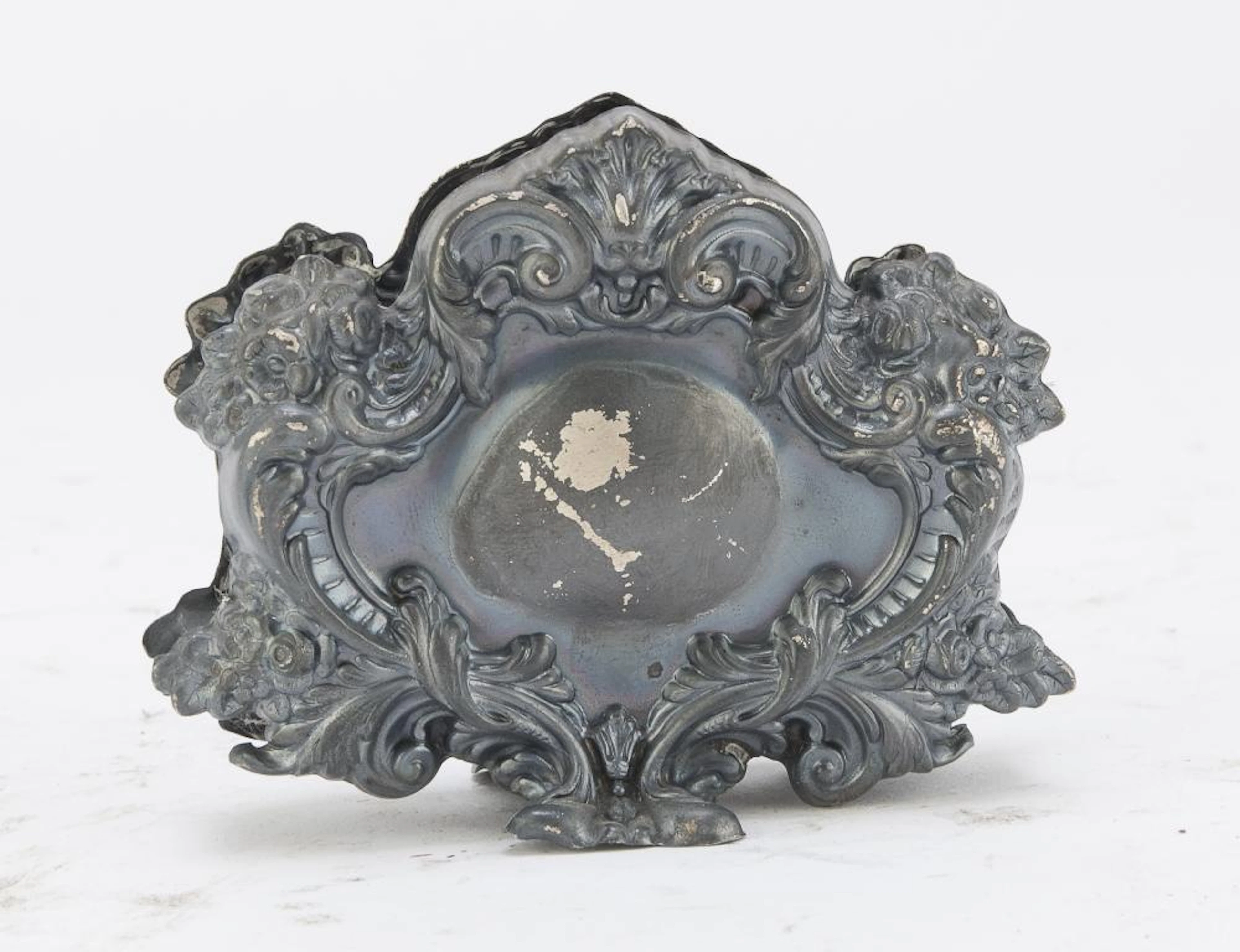 SILVER NAPKIN HOLDER EARLY 20TH CENTURY