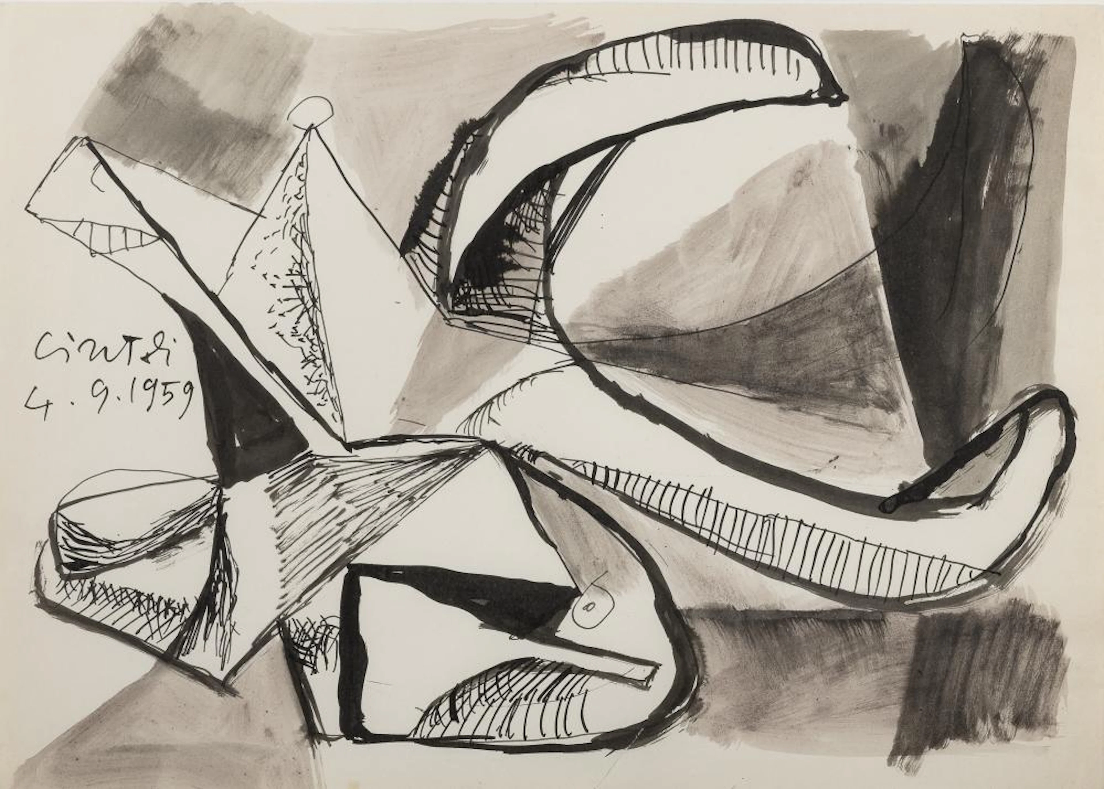 MIXED MEDIA BY CLAUDIO CINTOLI, 1959