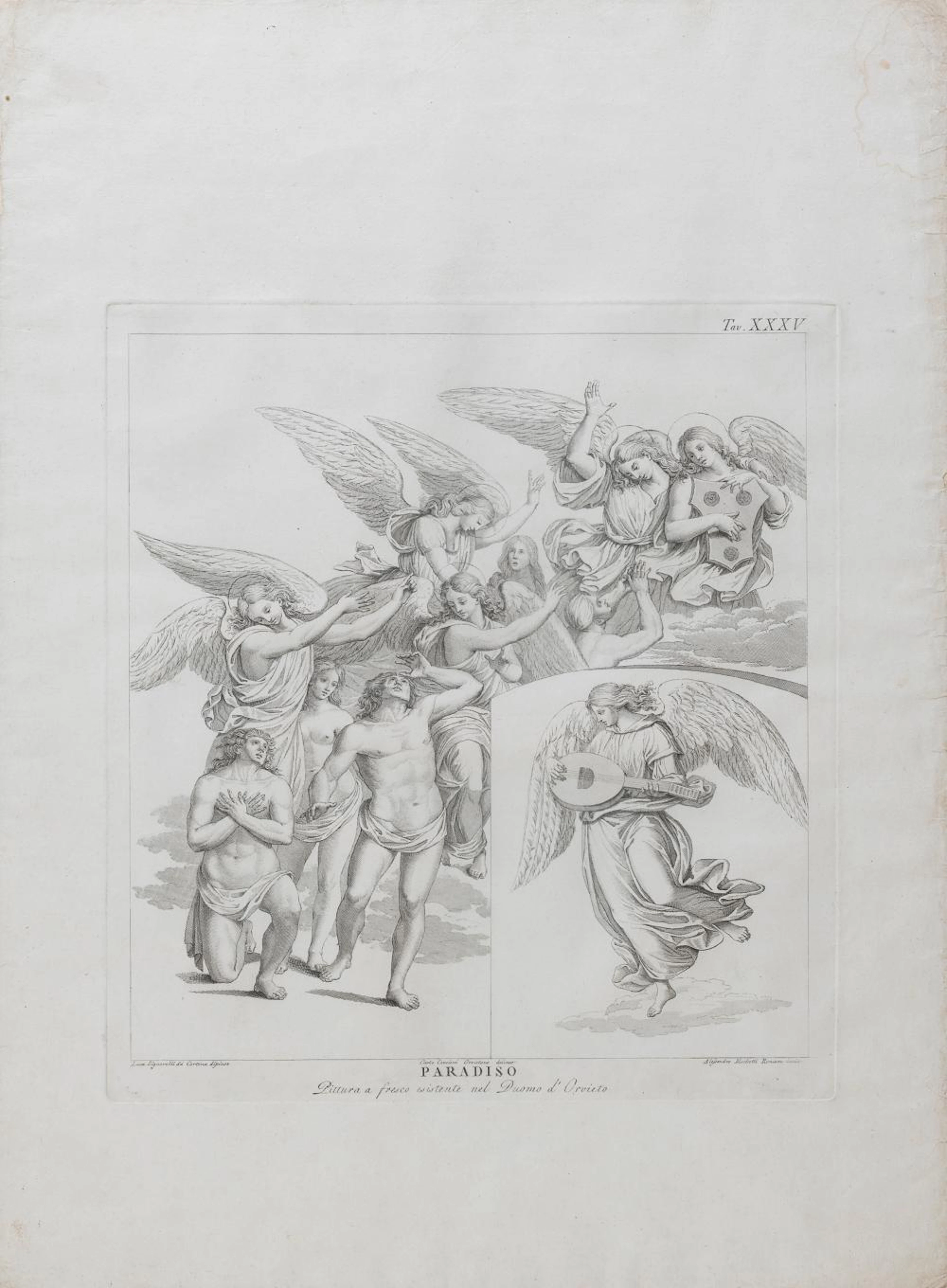 TWO ENGRAVINGS BY ALESSANDRO MOSCHETTI