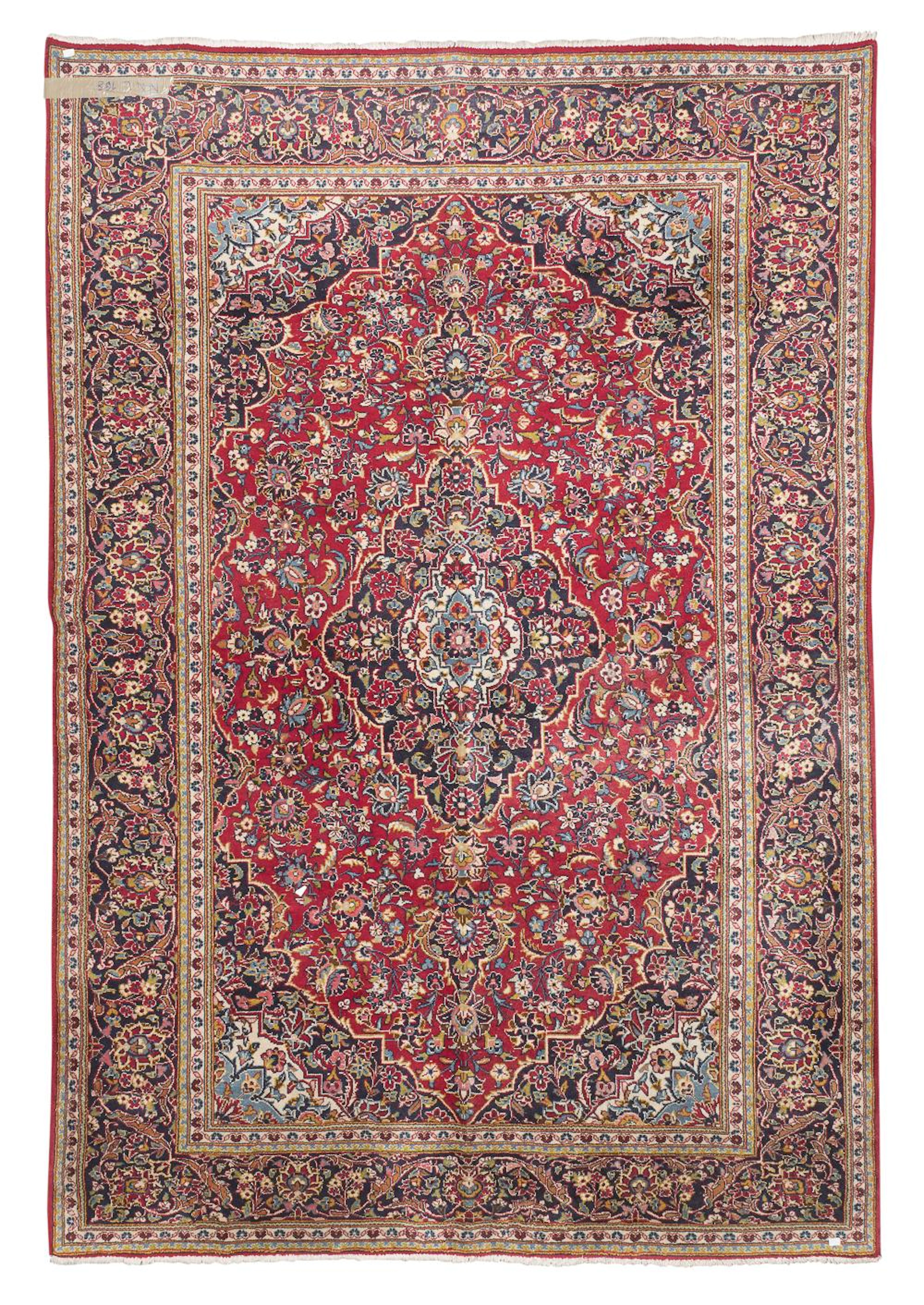 KASHAN RUG 20TH CENTURY