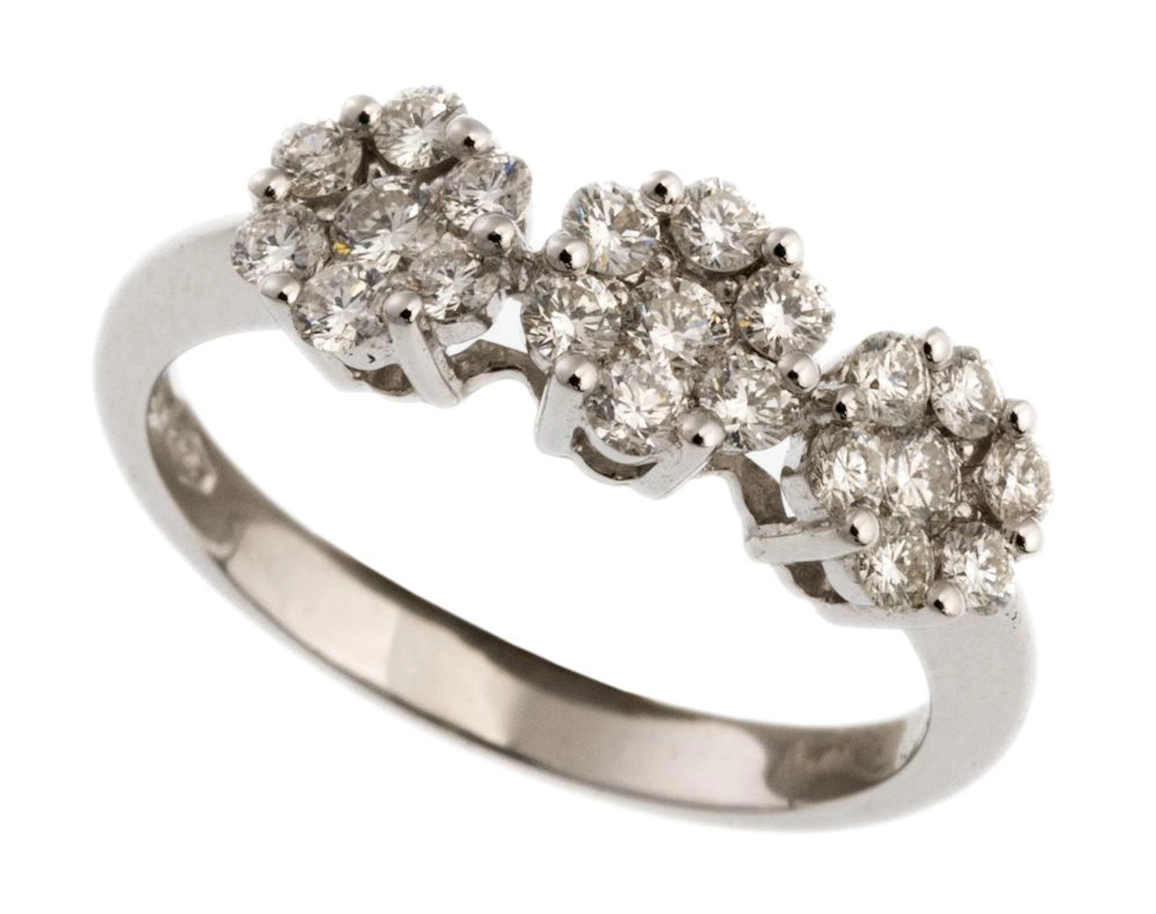 WHITE GOLD RING TRILOGY MAGIC