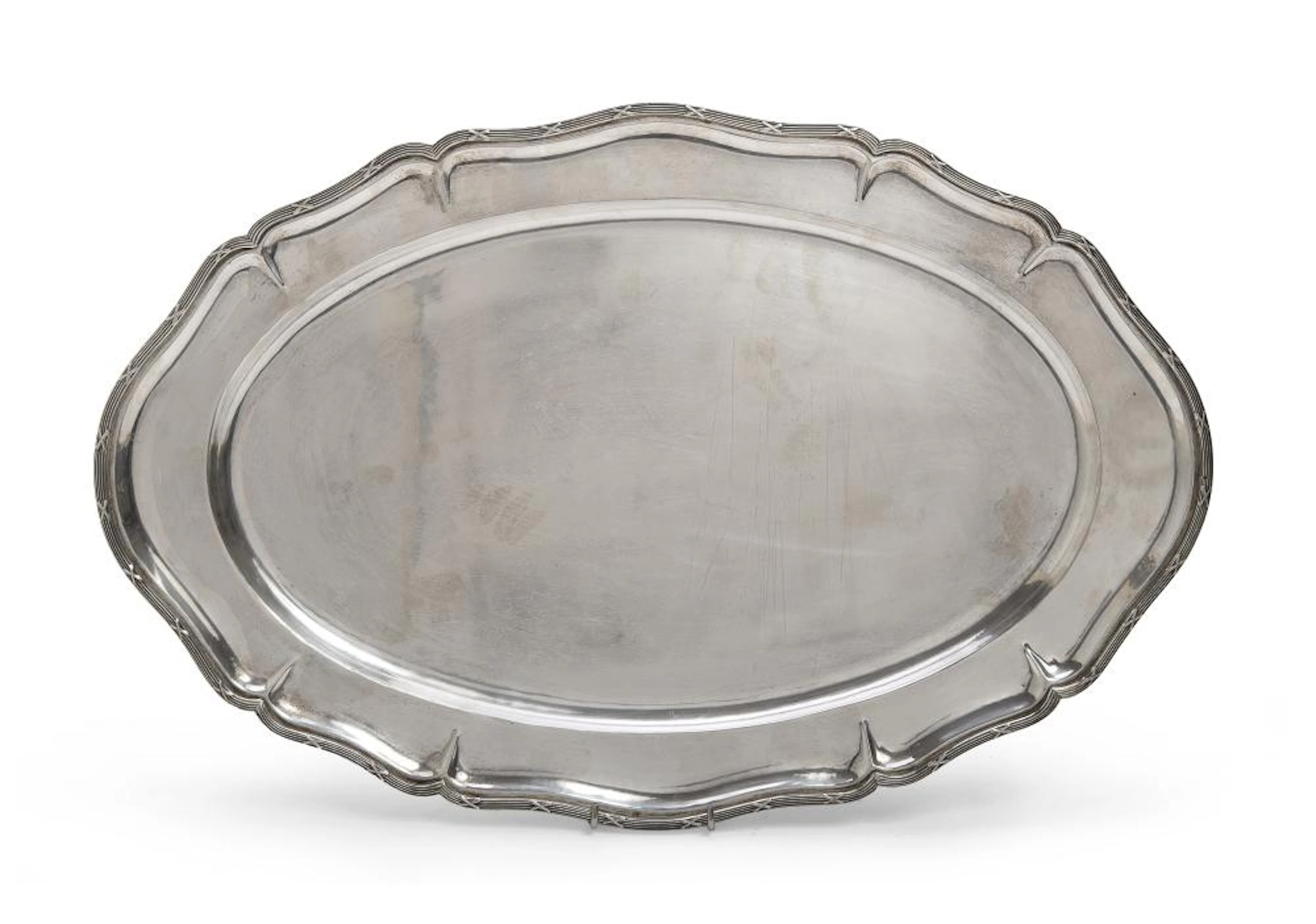 SILVER TRAY, EGYPT 1970s