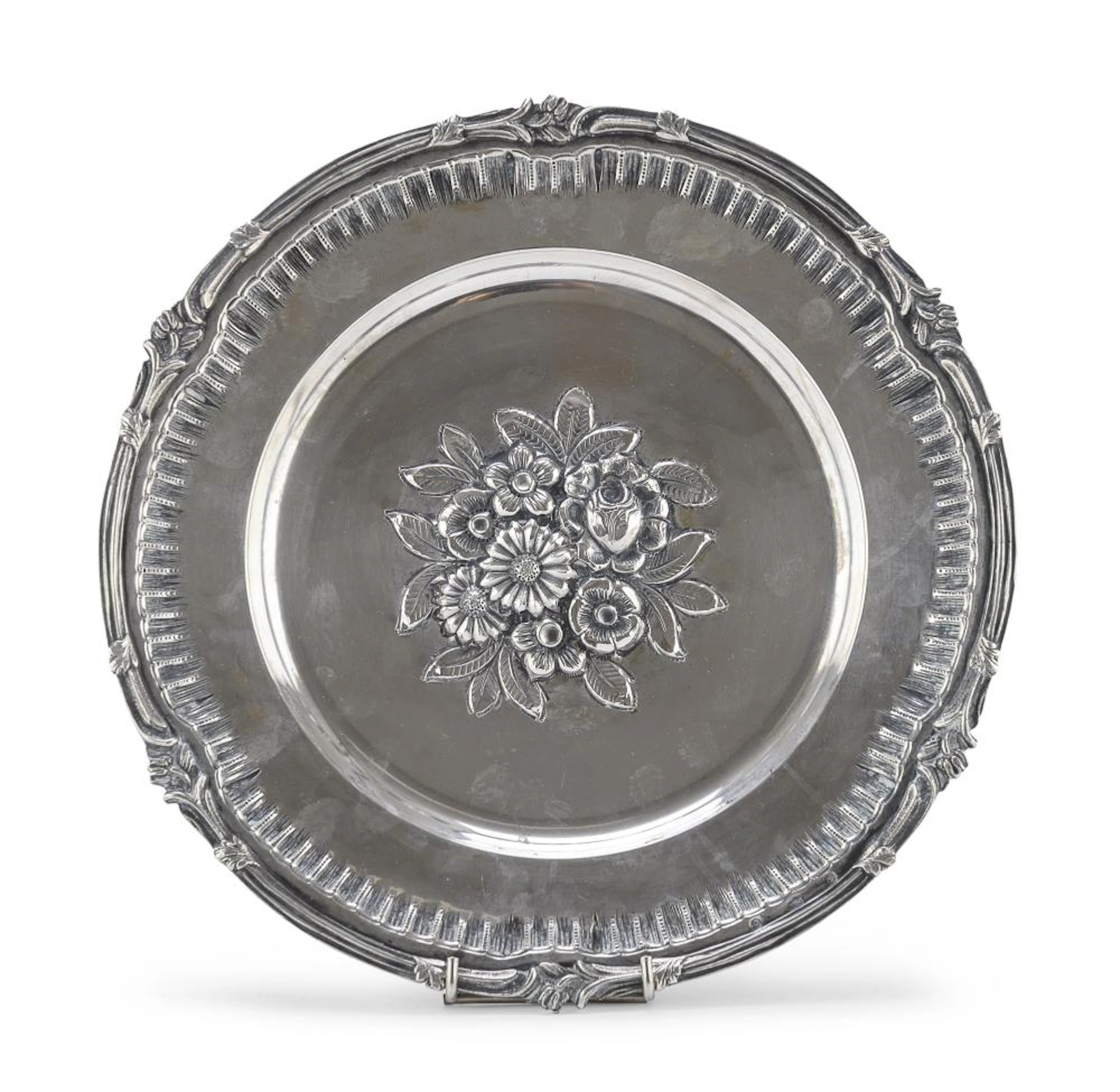 SILVER CENTERPIECE, EARLY 20TH CENTURY SHEFFIELD