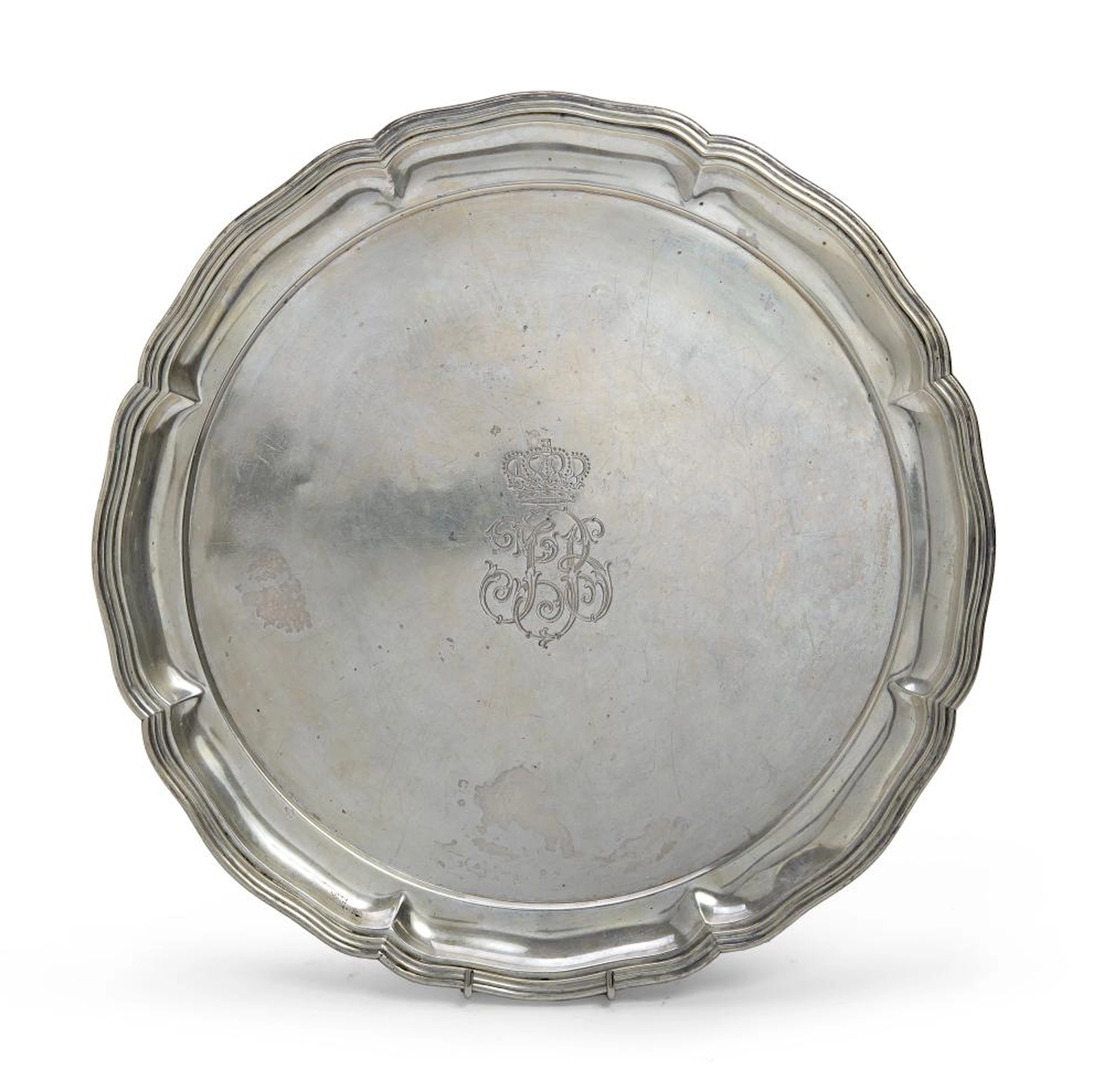 SILVER PLATE, GERMANY MID 20TH CENTURY