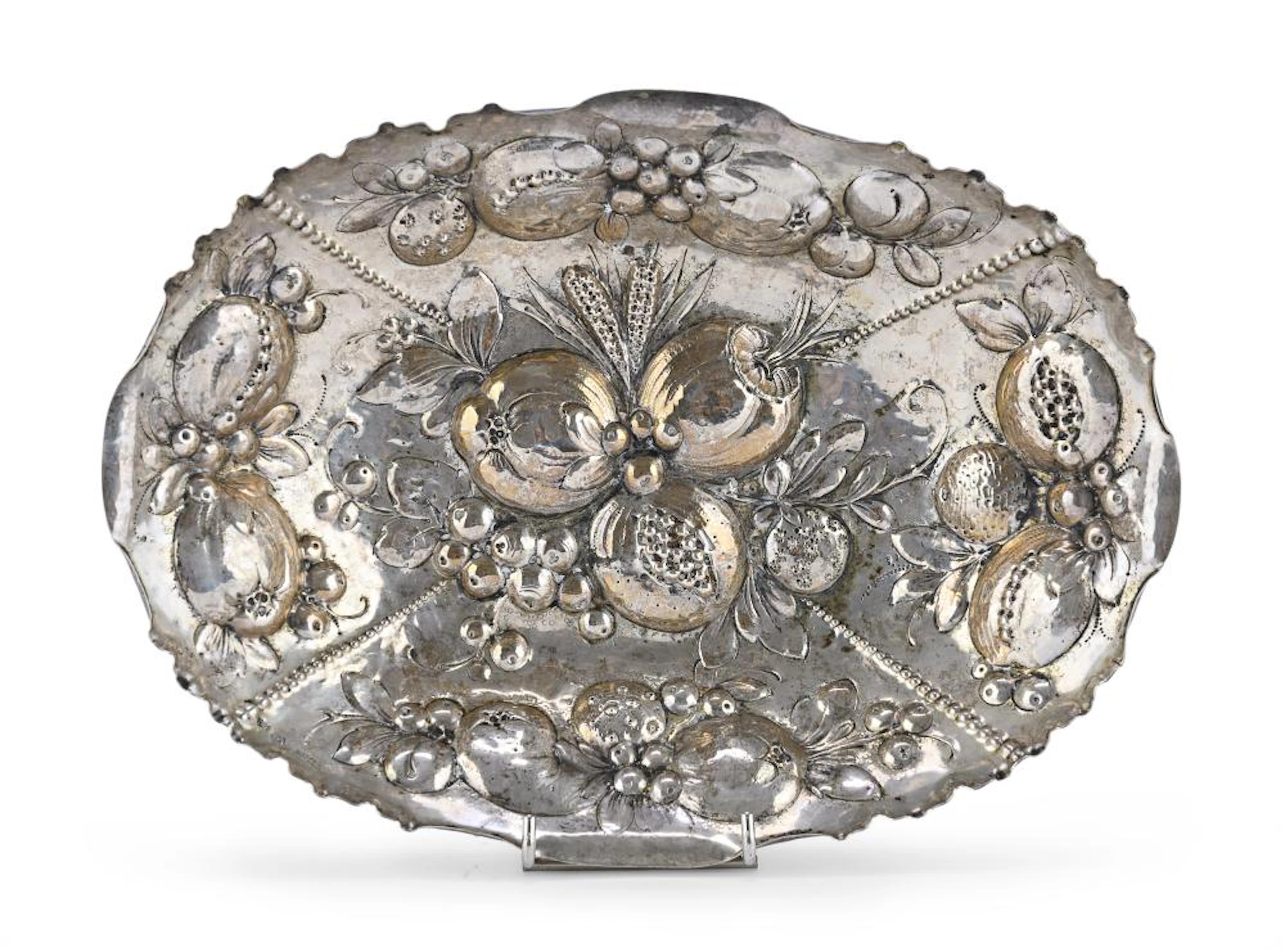 SILVER PLATE, PUNCH GERMANY approx. 1970