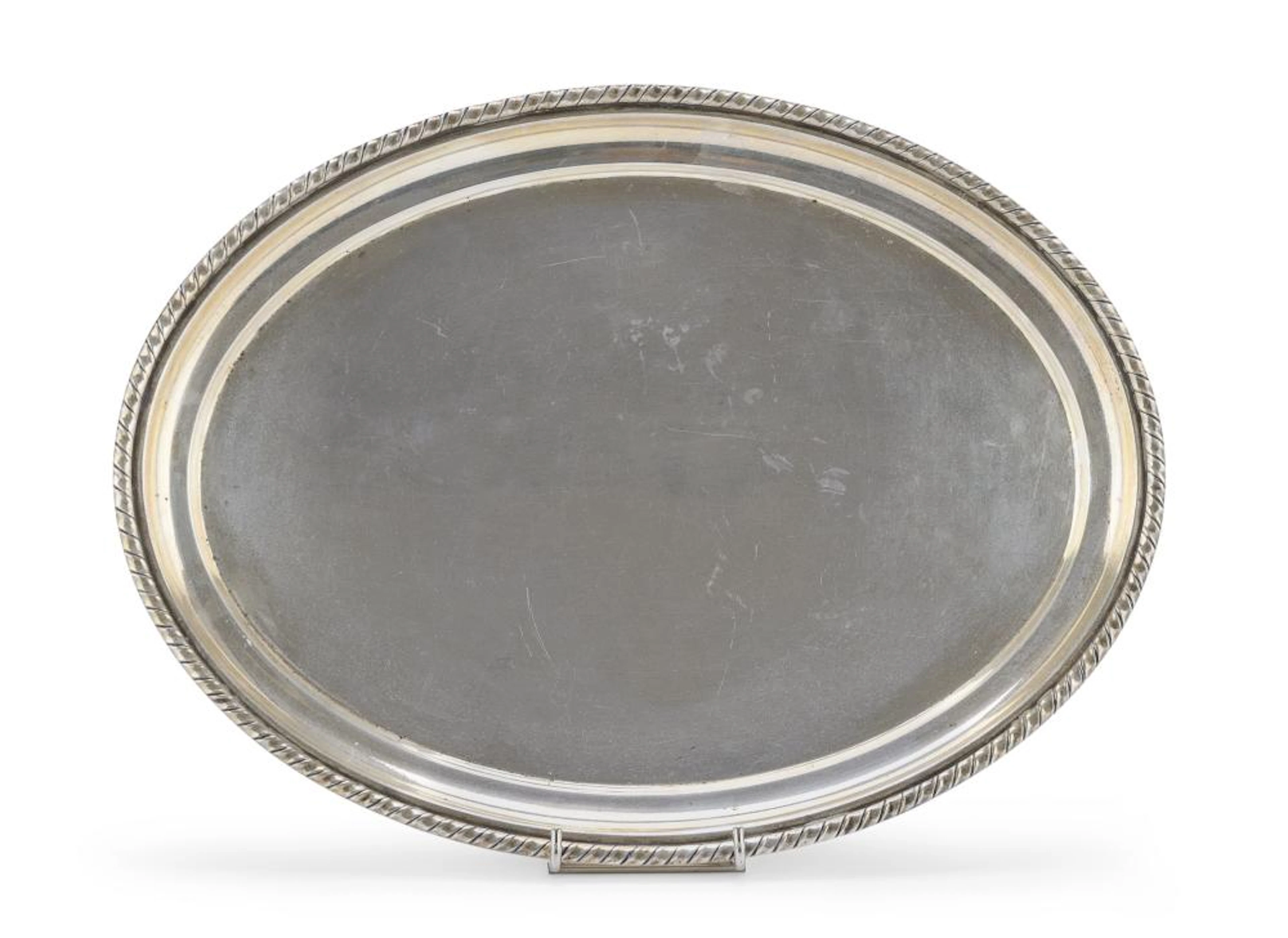 SILVER TRAY, ITALY EARLY 20TH CENTURY