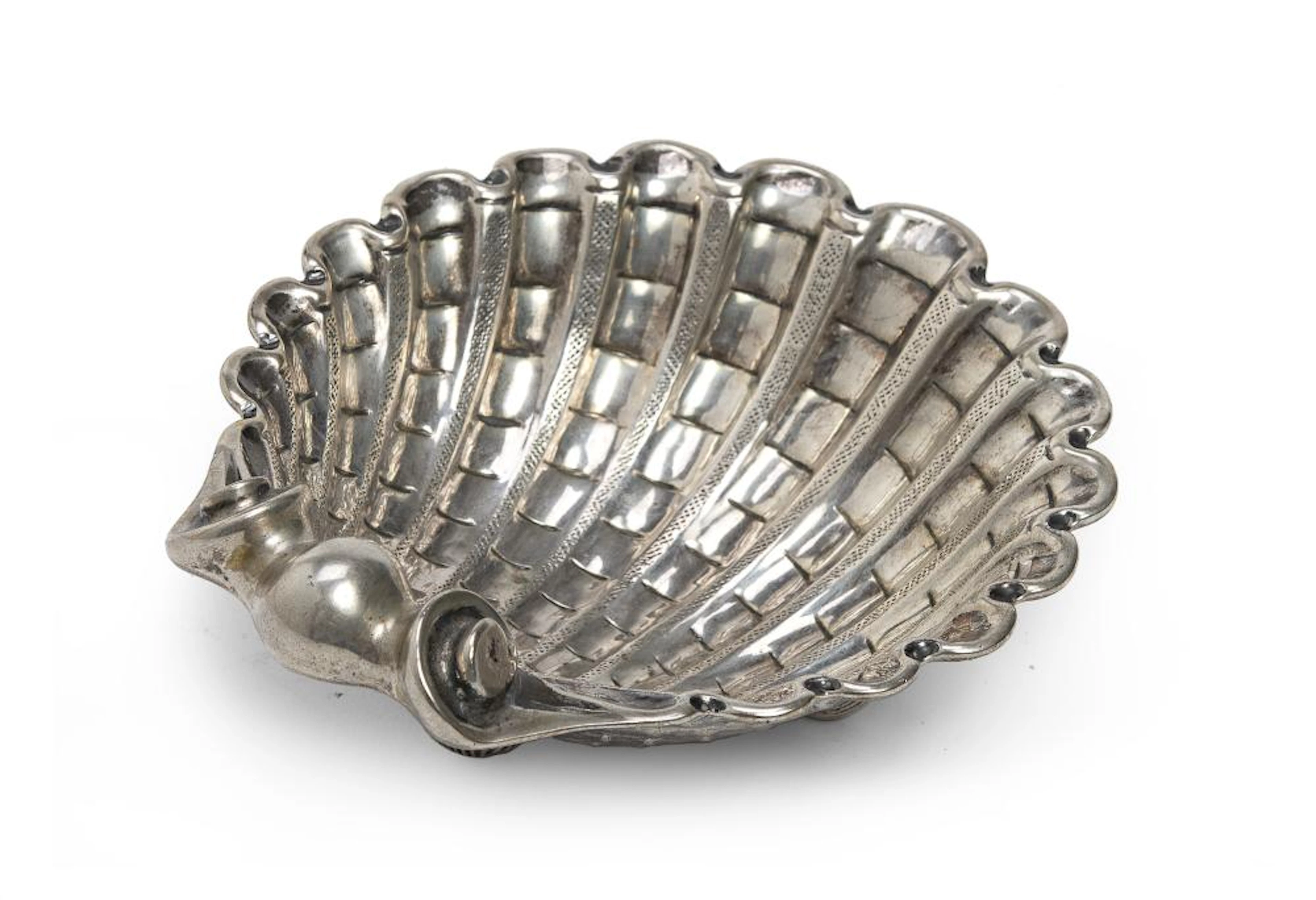 SILVER ASHTRAY, ROME, ca. 1960.