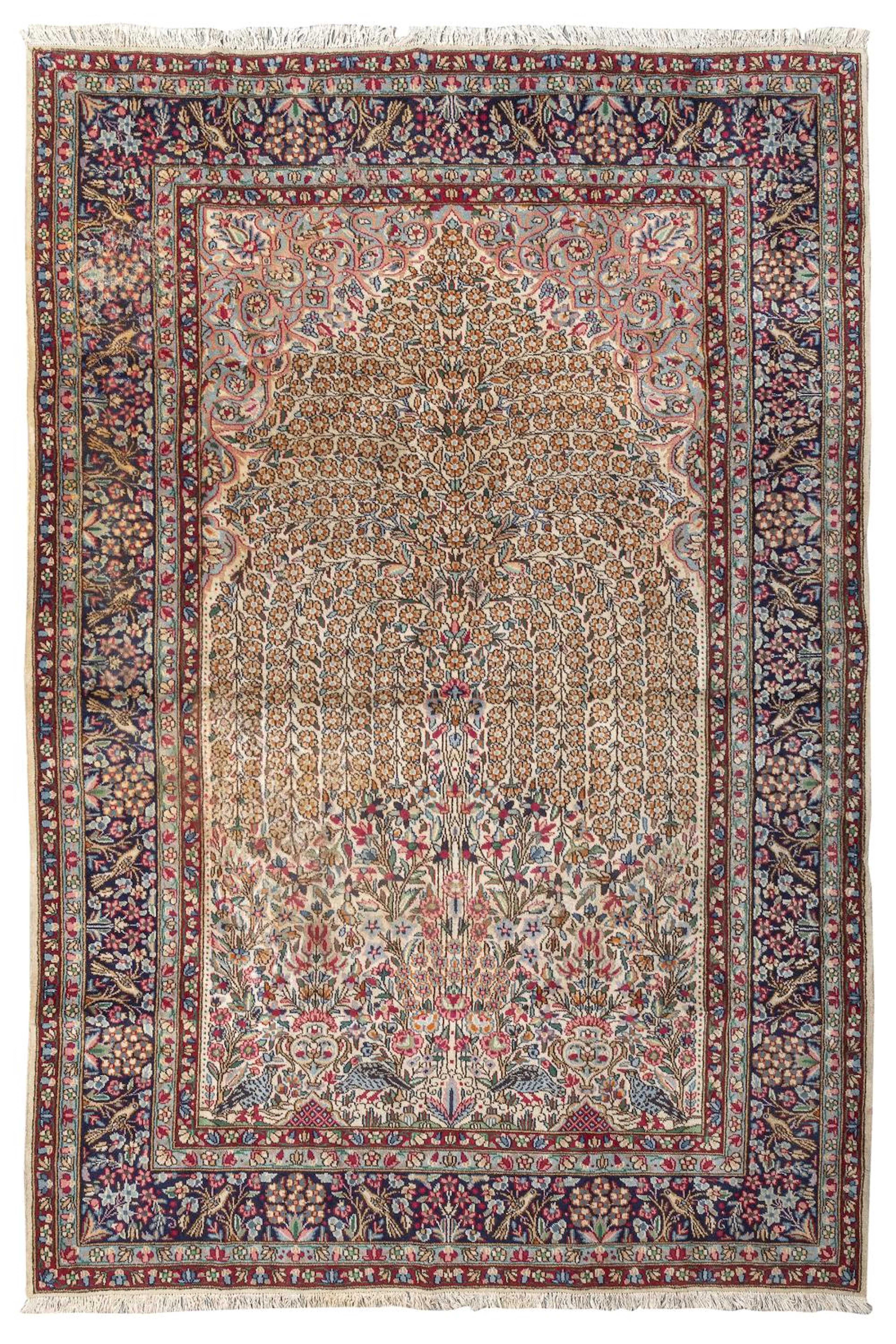 KIRMAN CARPET, MID 20TH CENTURY