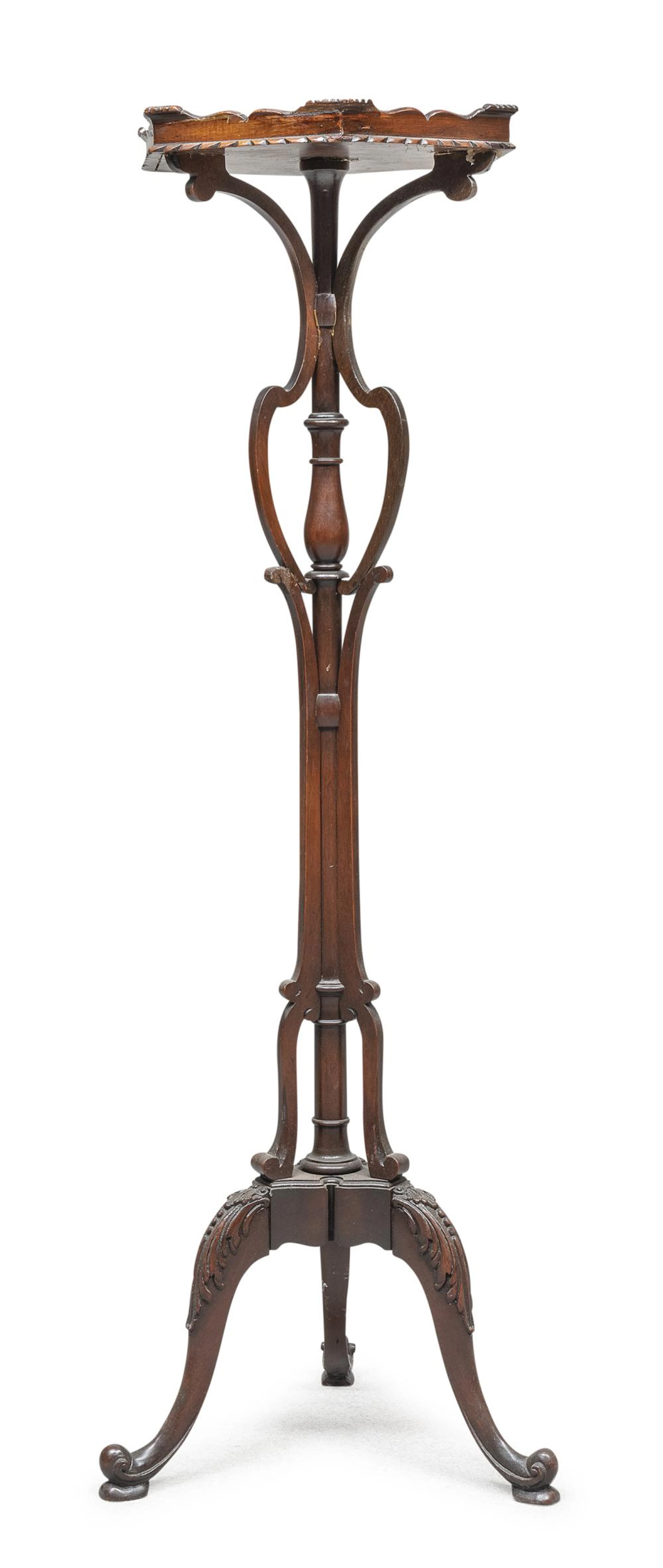 MAHOGANY STAND, REGENCY PERIOD ENGLAND