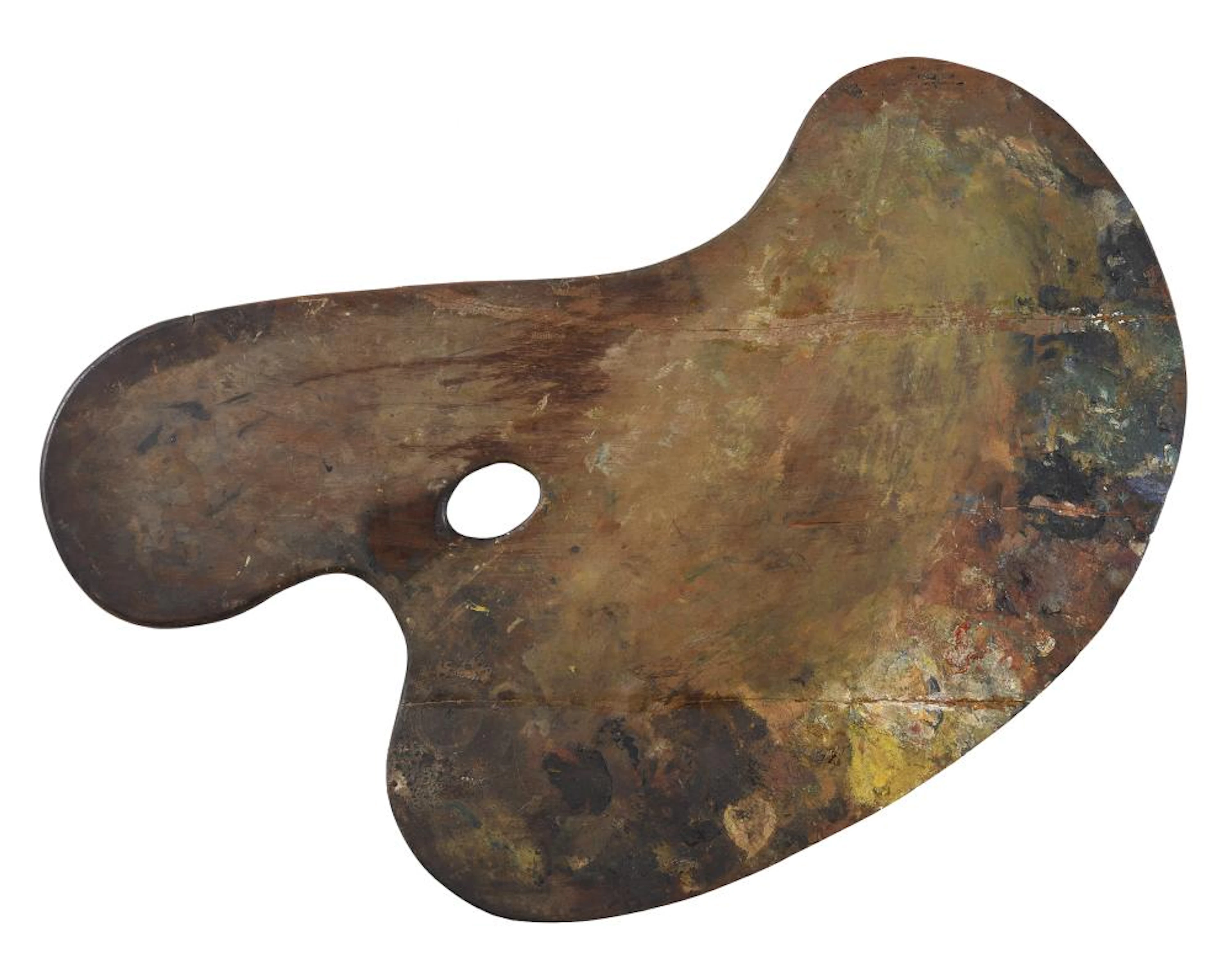PAINT PALETTE OF FRANCESCO DE NICOLA