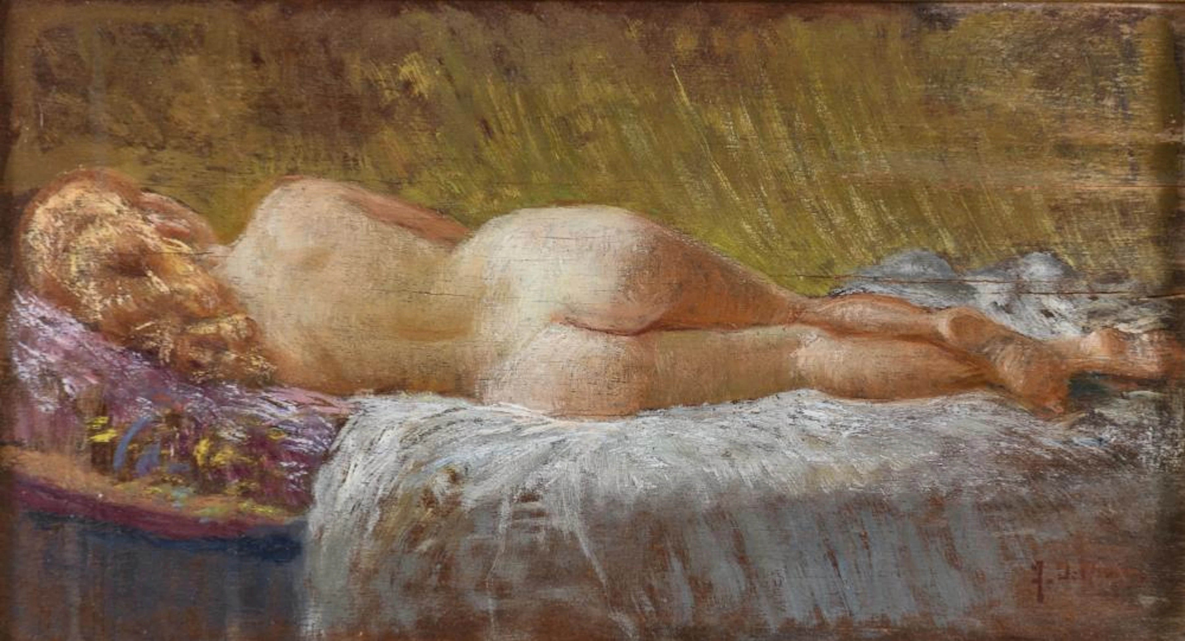 OIL PAINTING BY FRANCESCO DE NICOLA