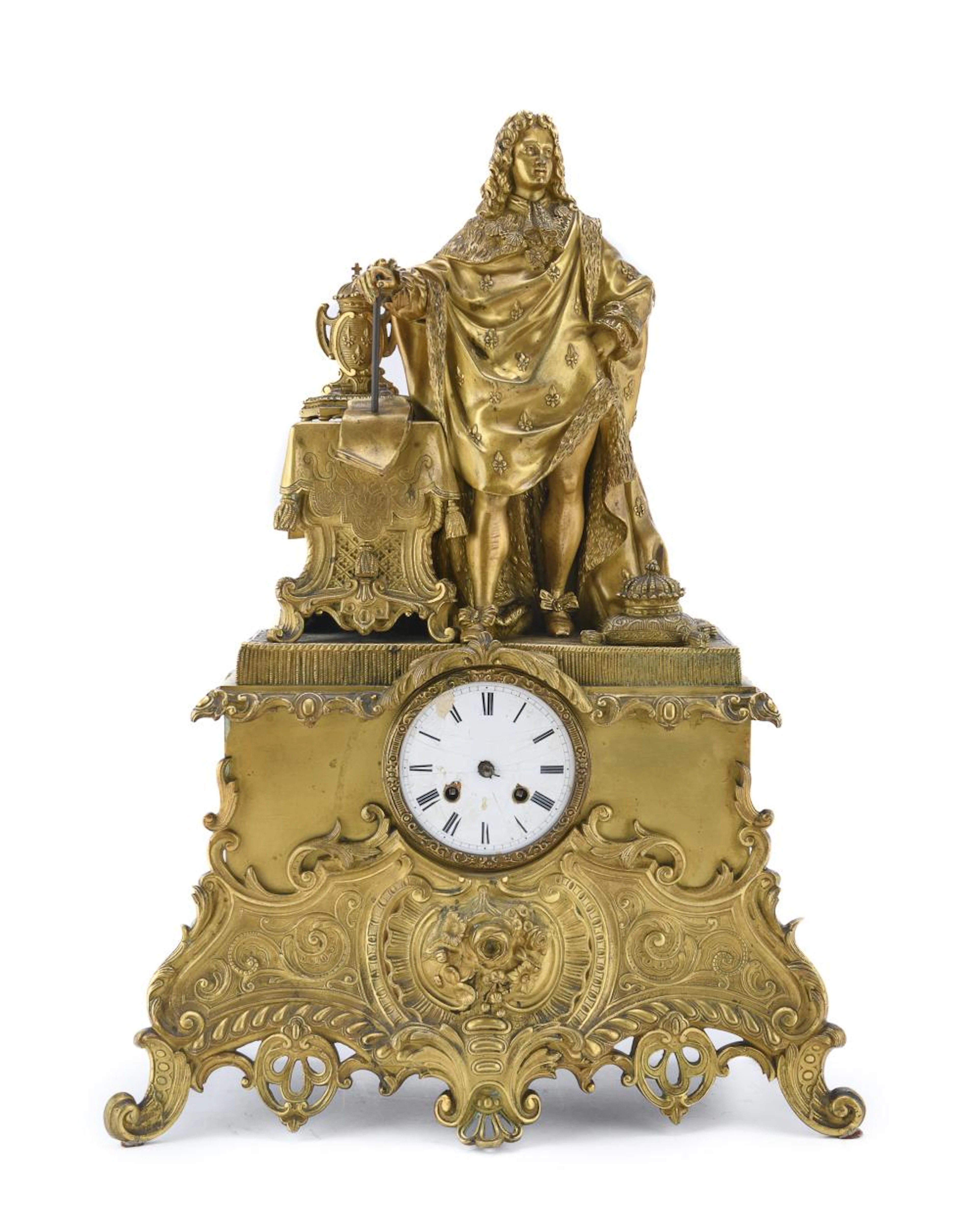 RARE TABLE CLOCK, FRANCE 19TH CENTURY