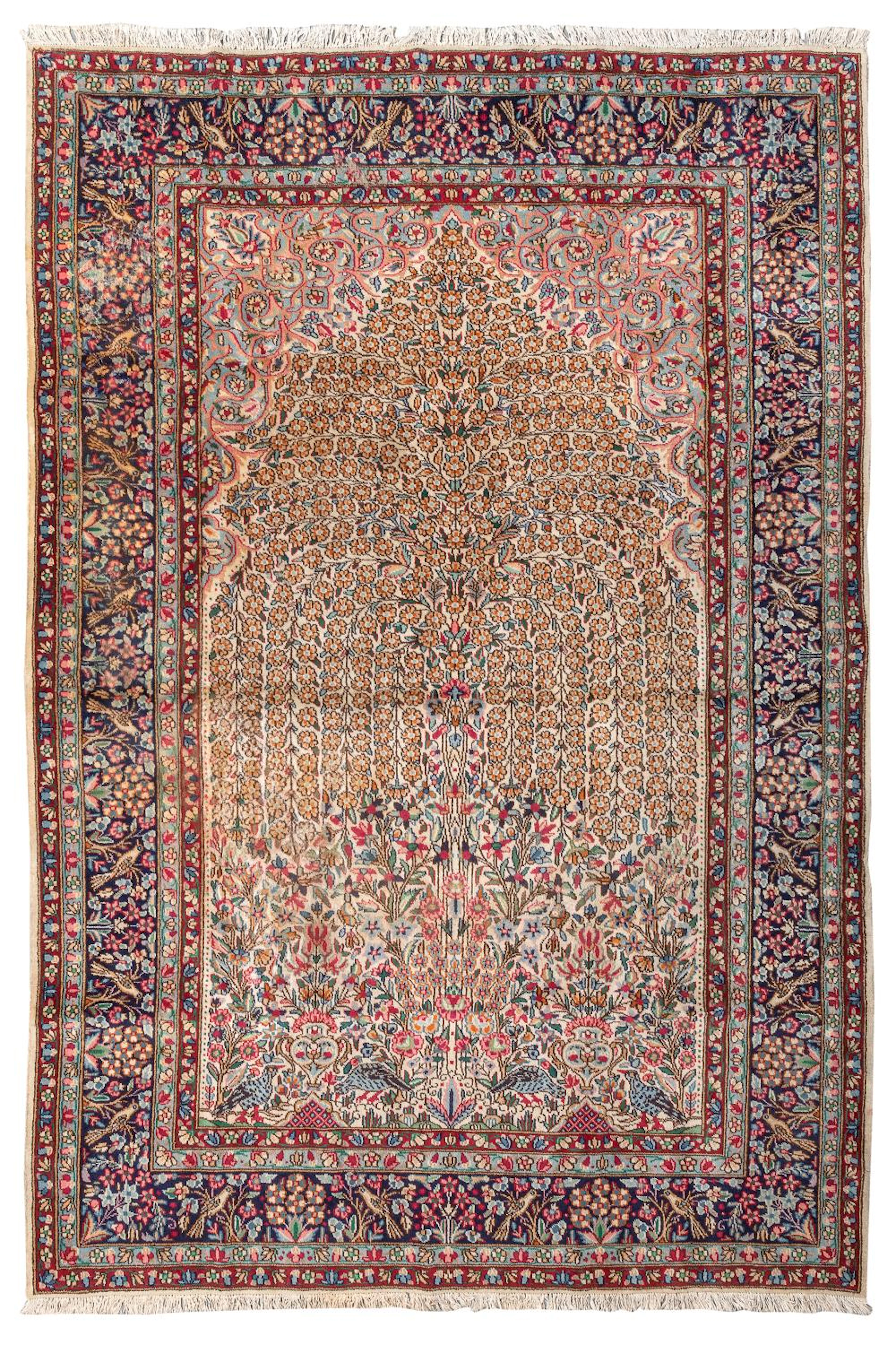 KIRMAN RUG MID-20TH CENTURY