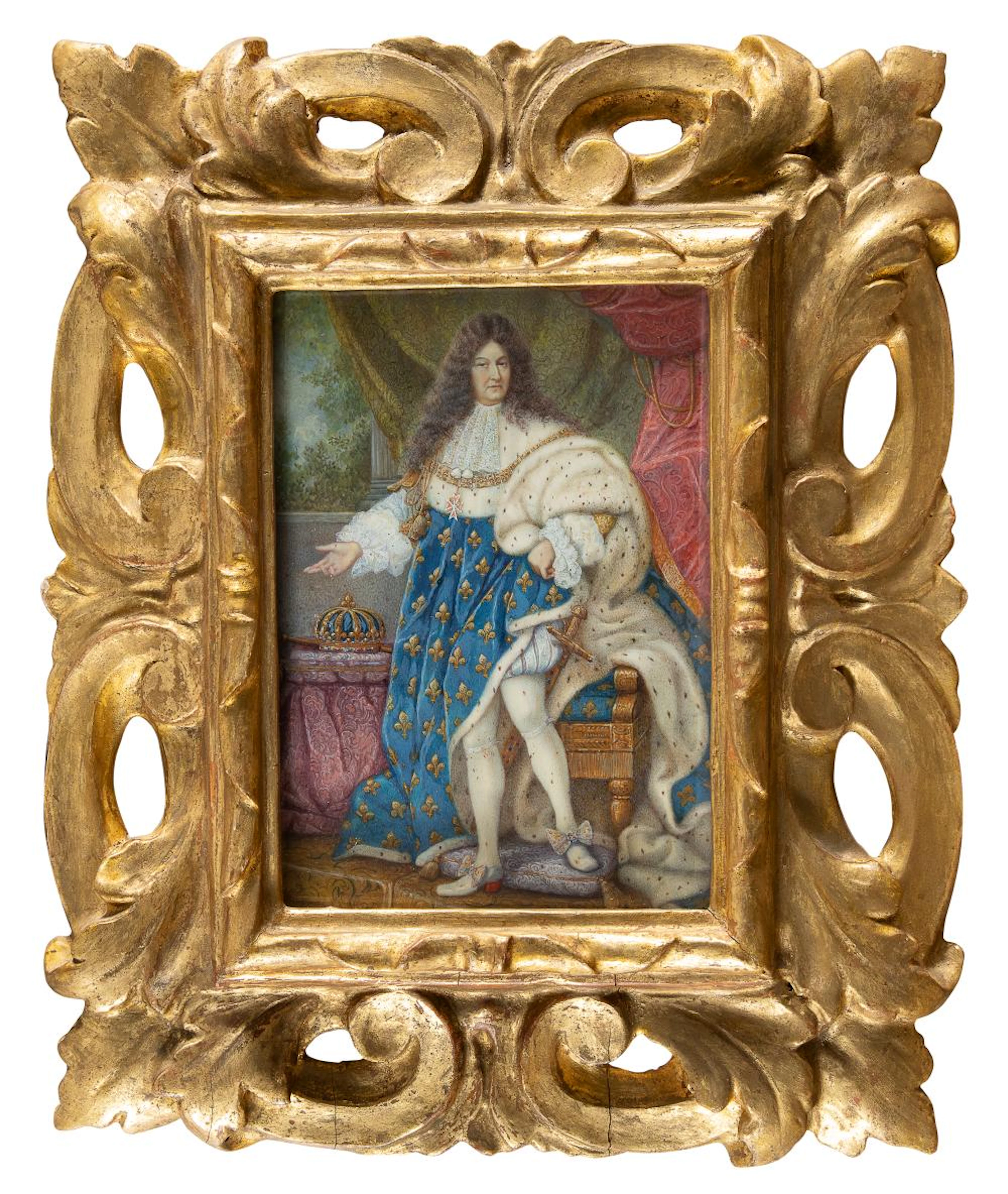 MINIATURE ON IVORY, 18TH CENTURY