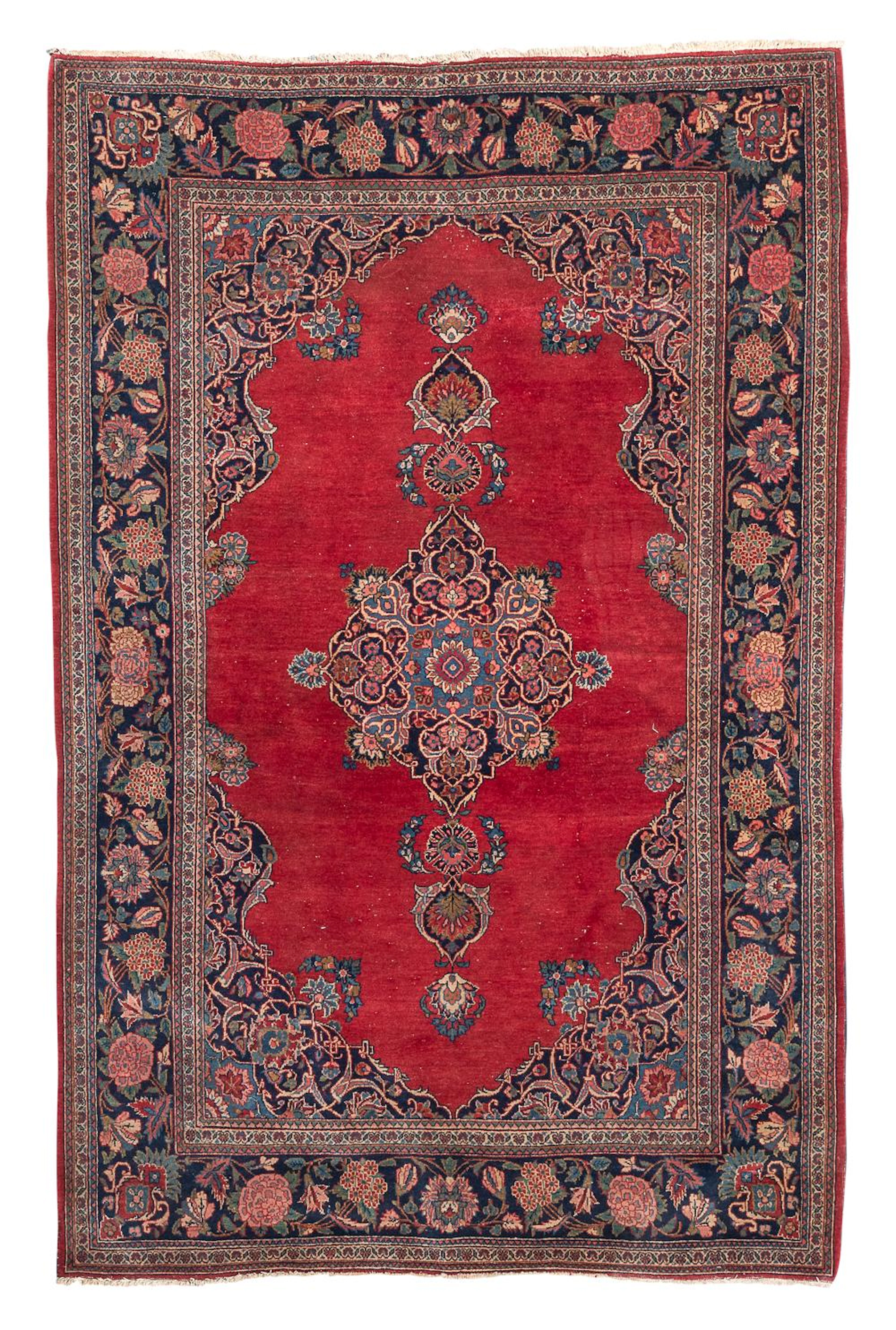 ANTIQUE KASHAN RUG, EARLY 20TH CENTURY