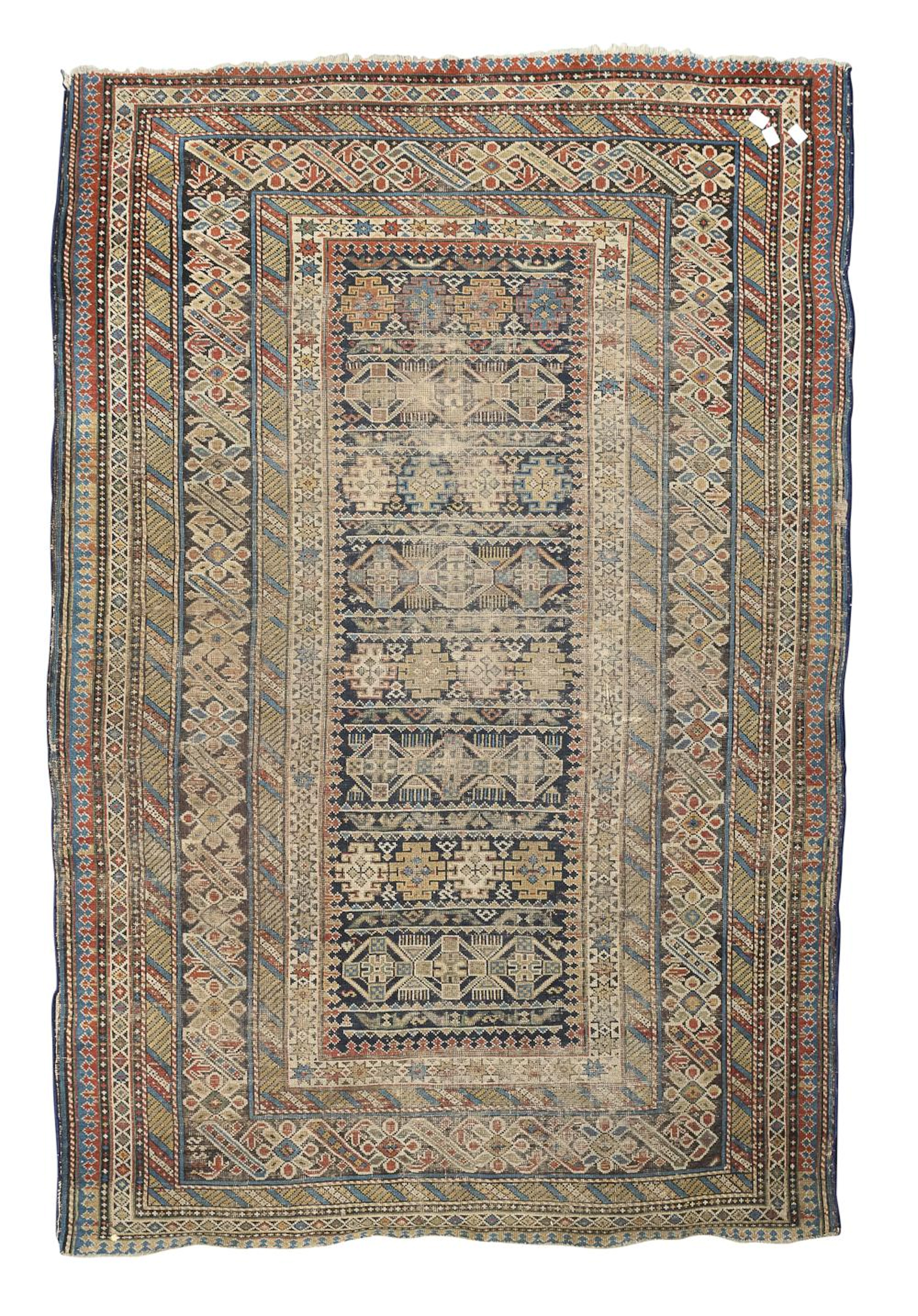 RARE CAUCASIAN KUBA RUG, LATE 19TH CENTURY