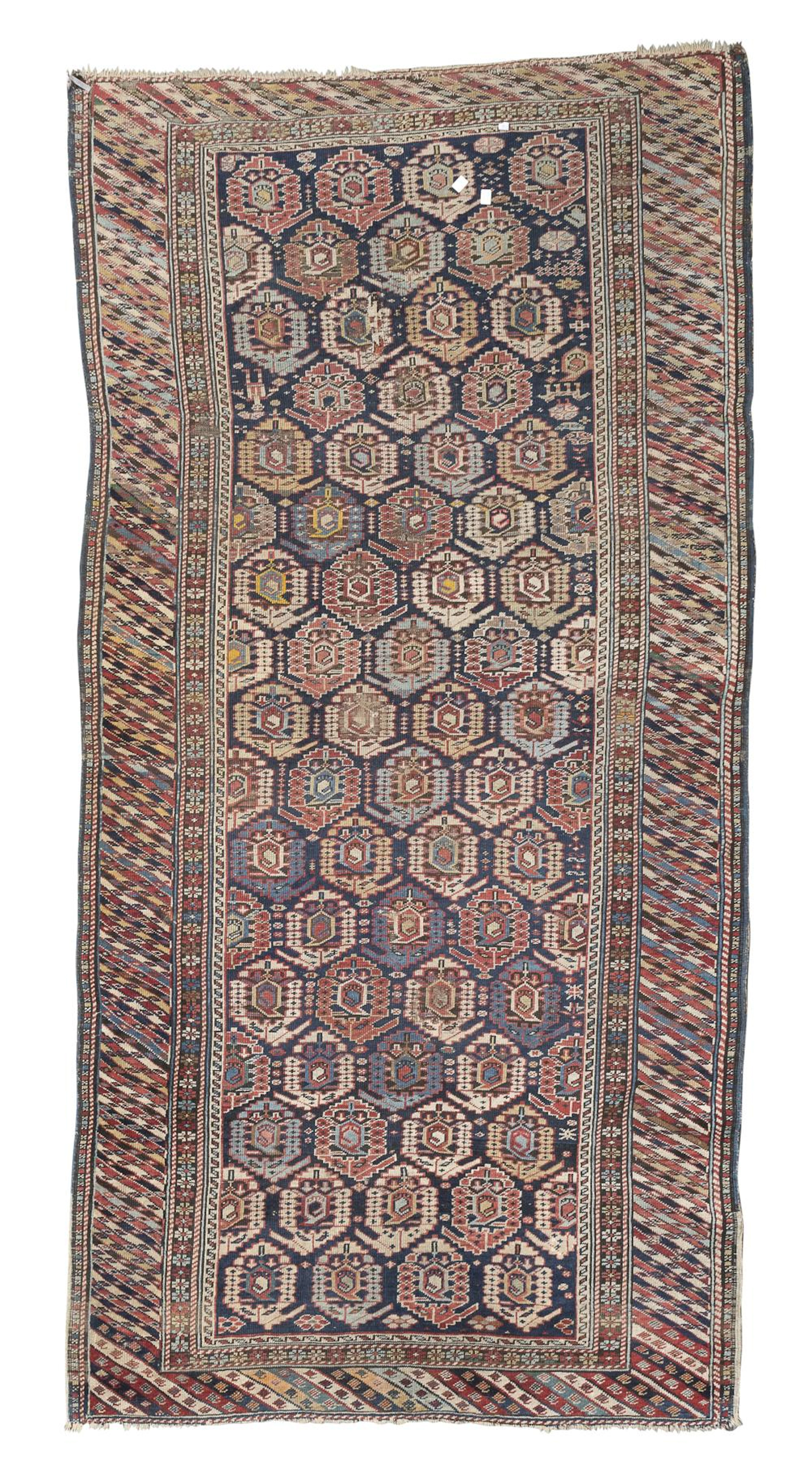 RARE CAUCASIAN KHILA RUG, LATE 19TH CENTURY