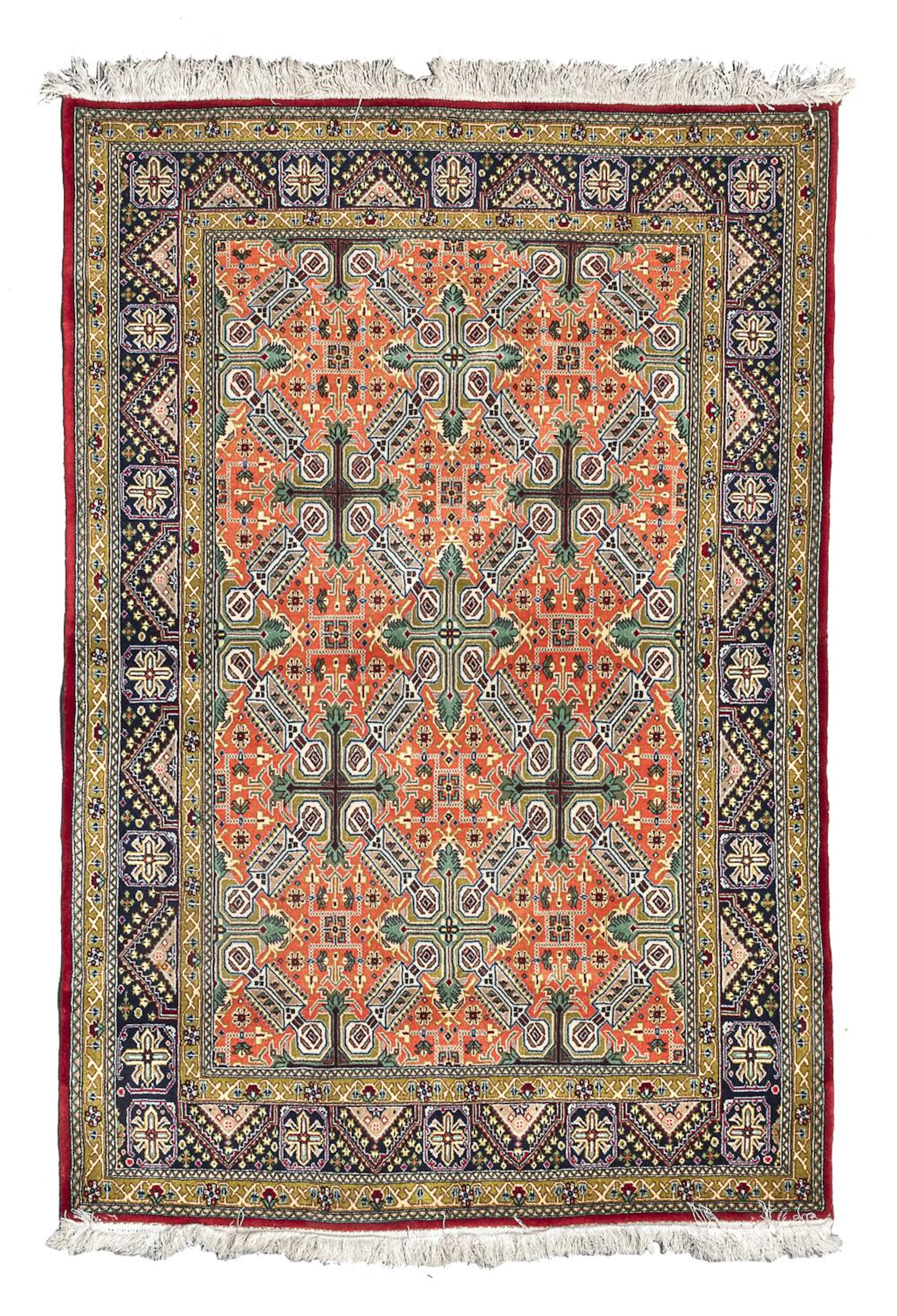 PERSIAN KUM CARPET, MID 20TH CENTURY