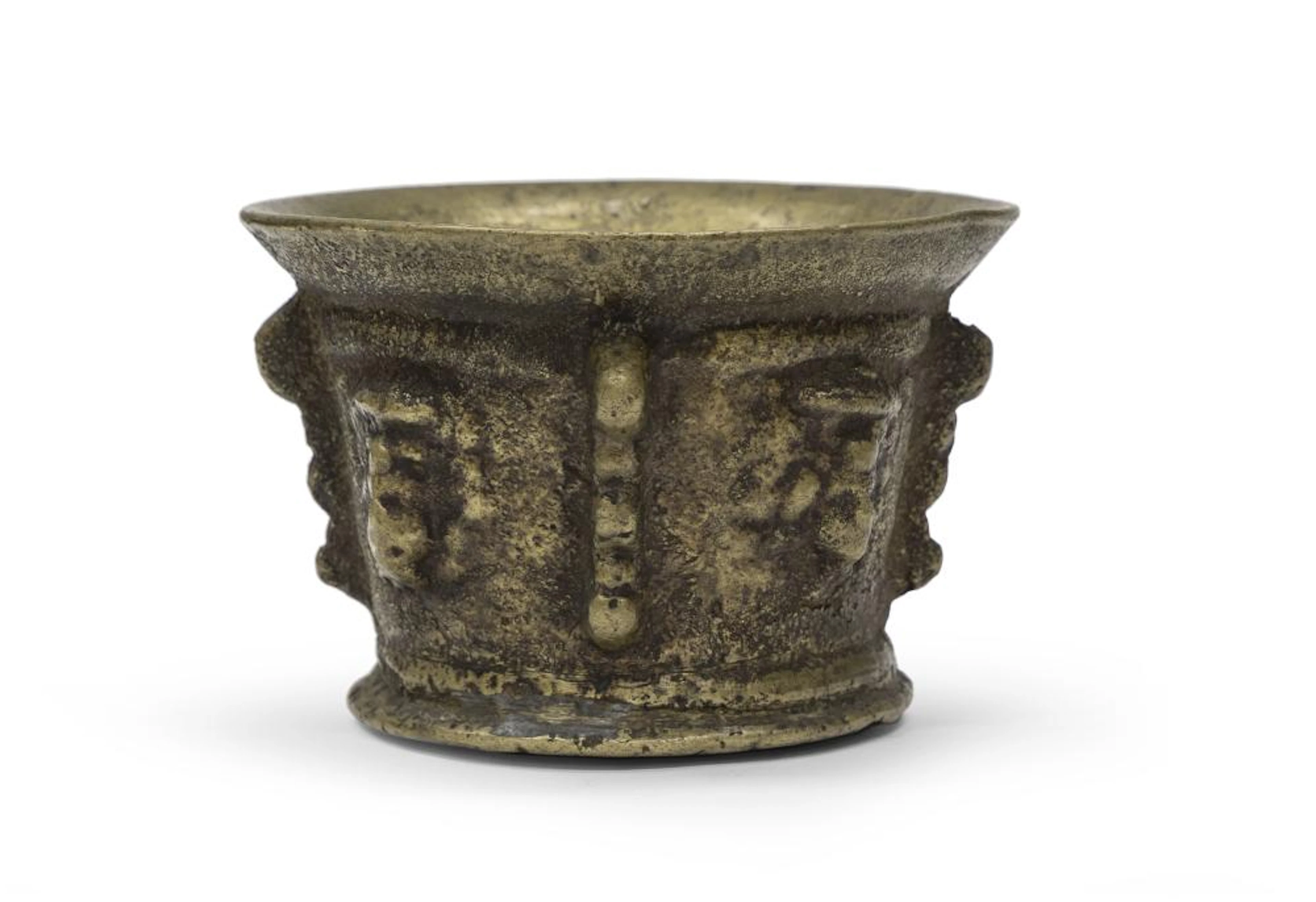 RARE BRONZE MORTAR, 17TH CENTURY