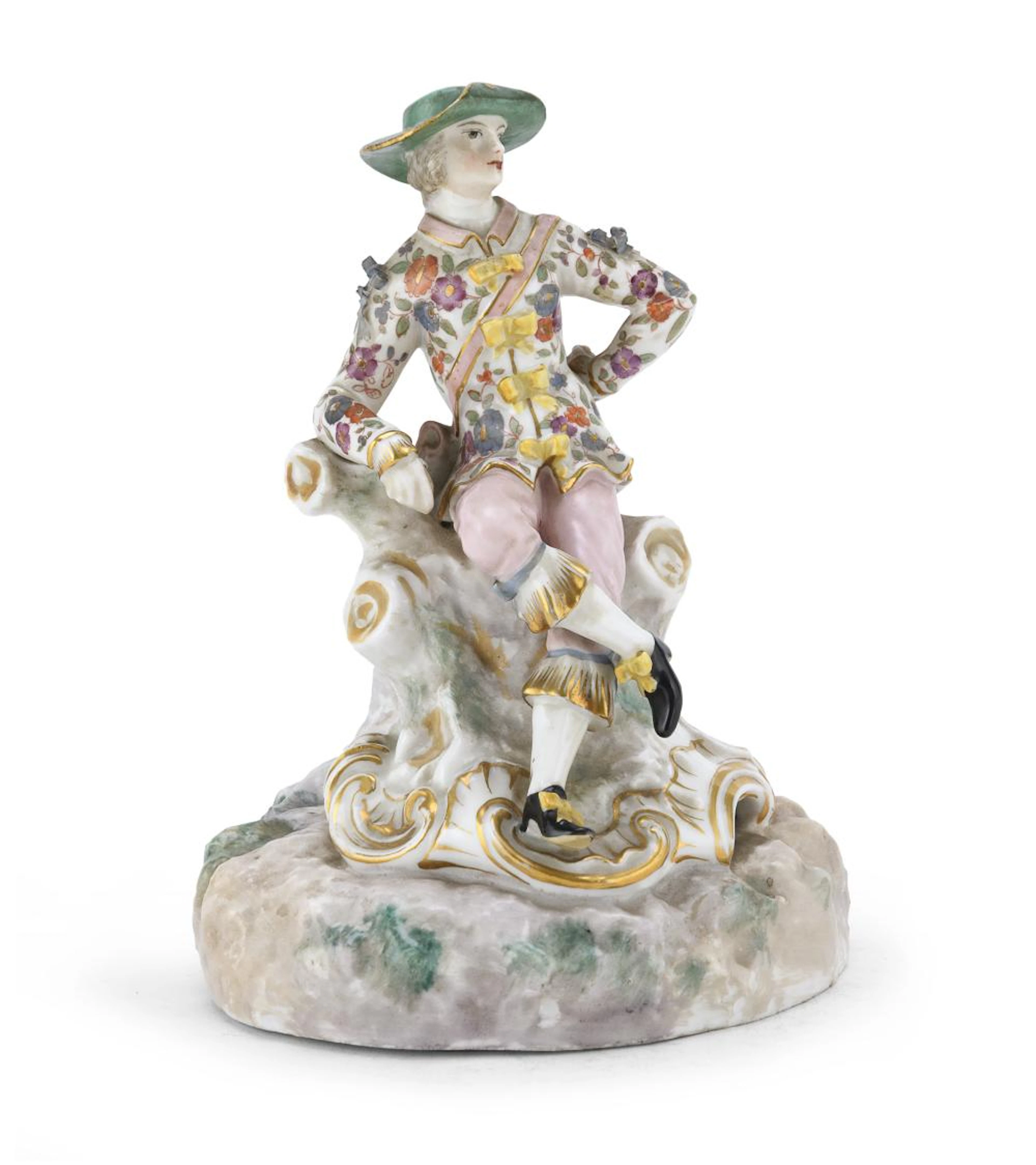 PORCELAIN GROUP, JACOB PETIT FRANCE 19th CENTURY