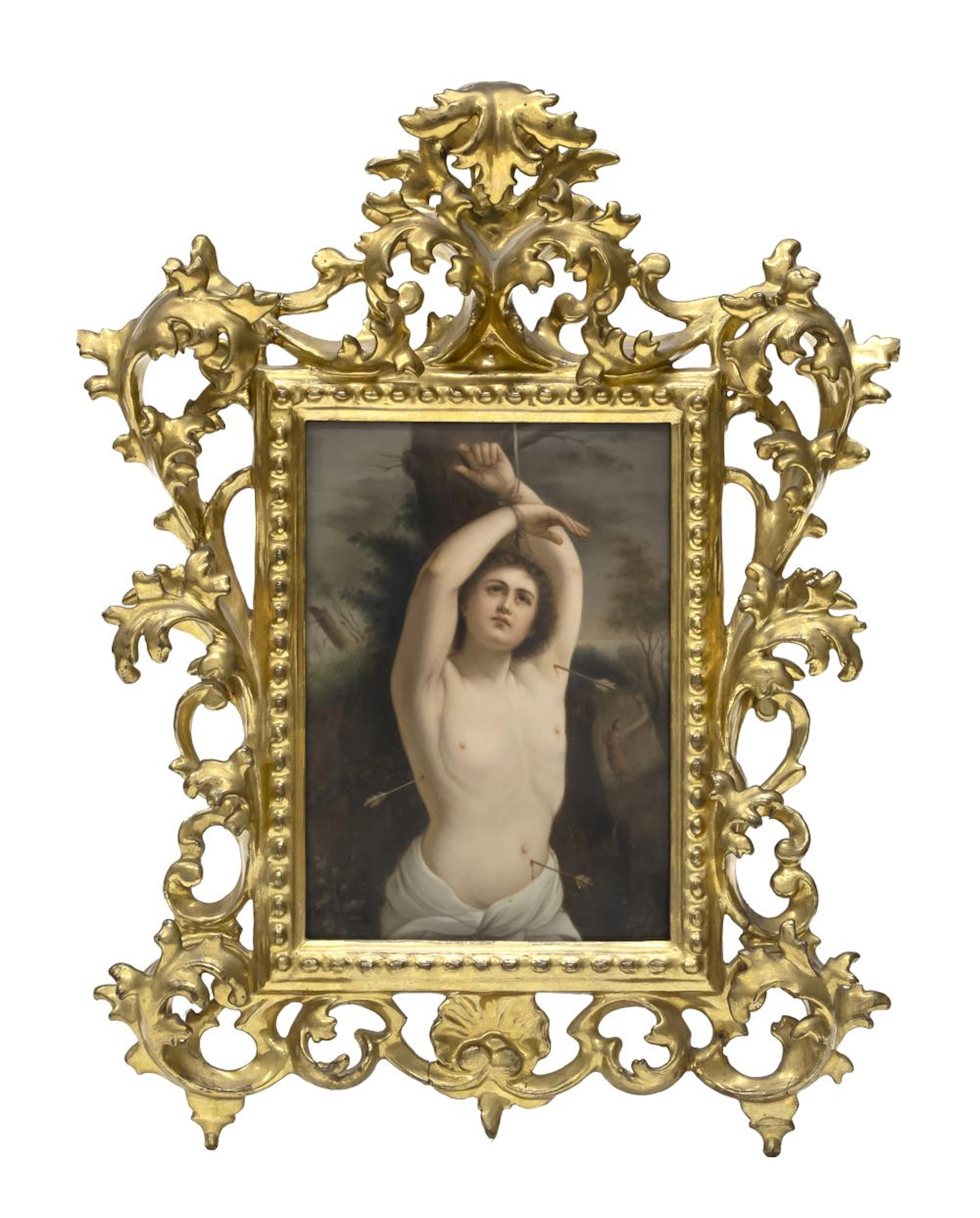 TUSCAN OIL PAINTING, 19th CENTURY