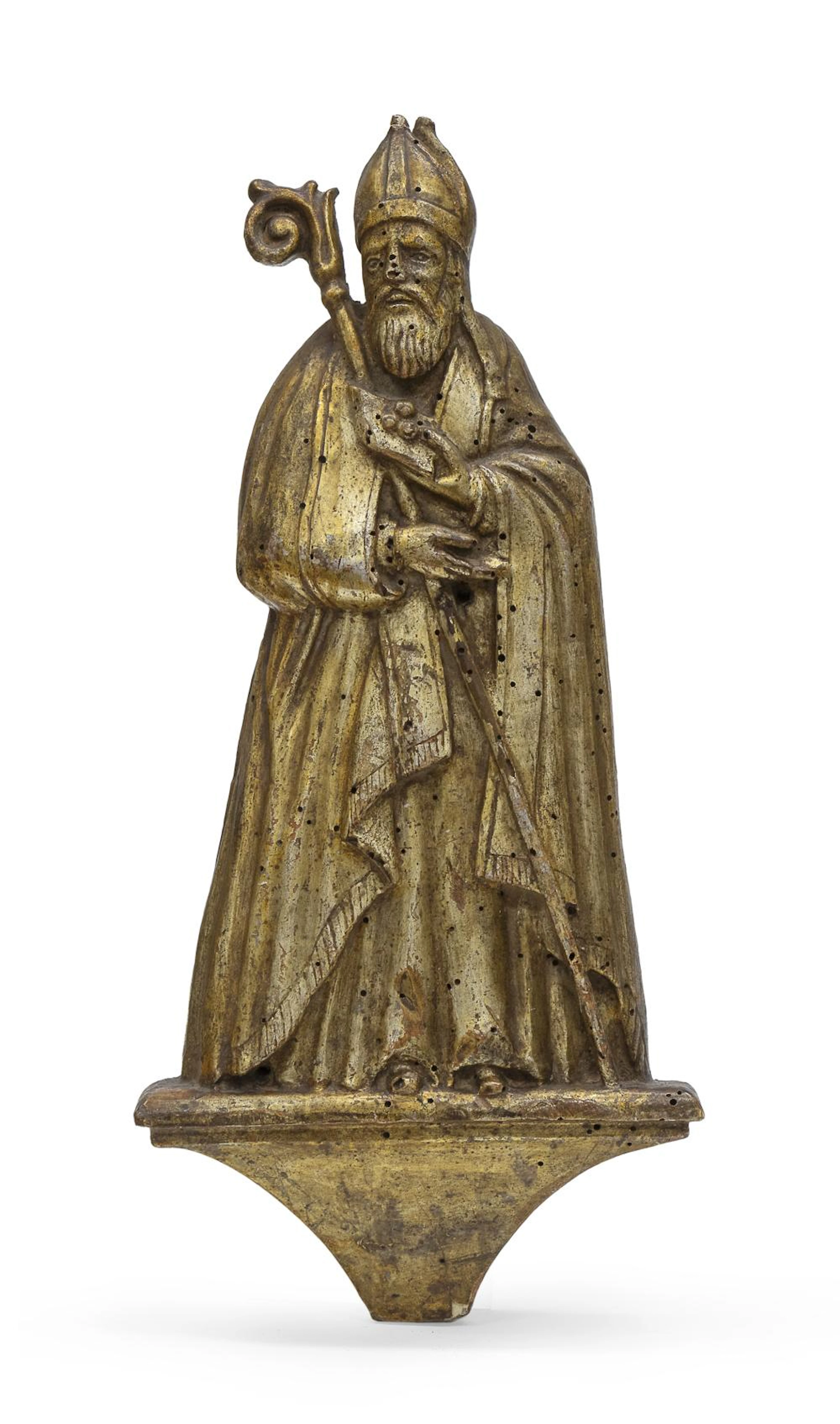 GILTWOOD WALL SCULPTURE, NAPLES 18TH CENTURY