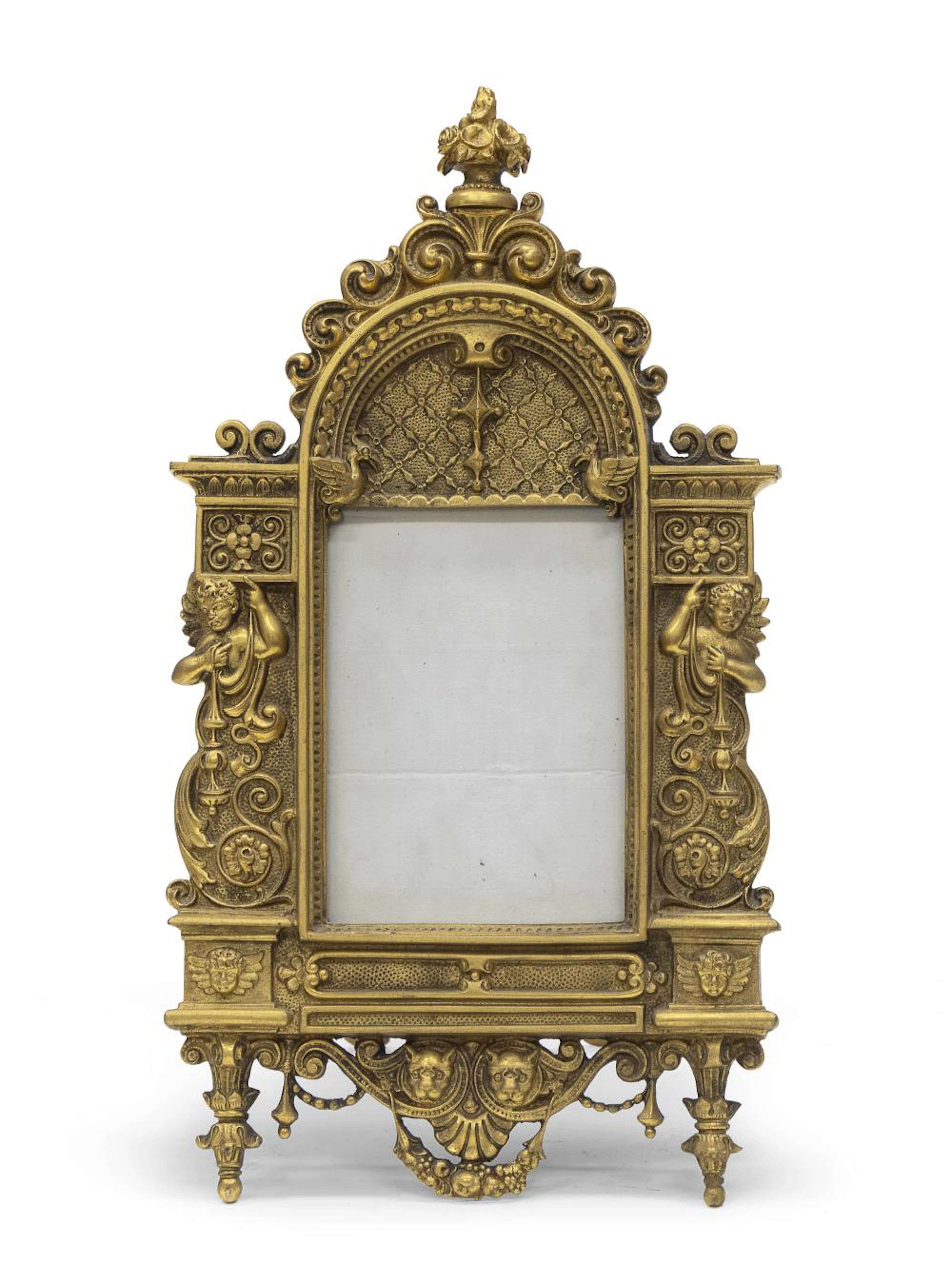 BRONZE TABLE FRAME, 19th CENTURY