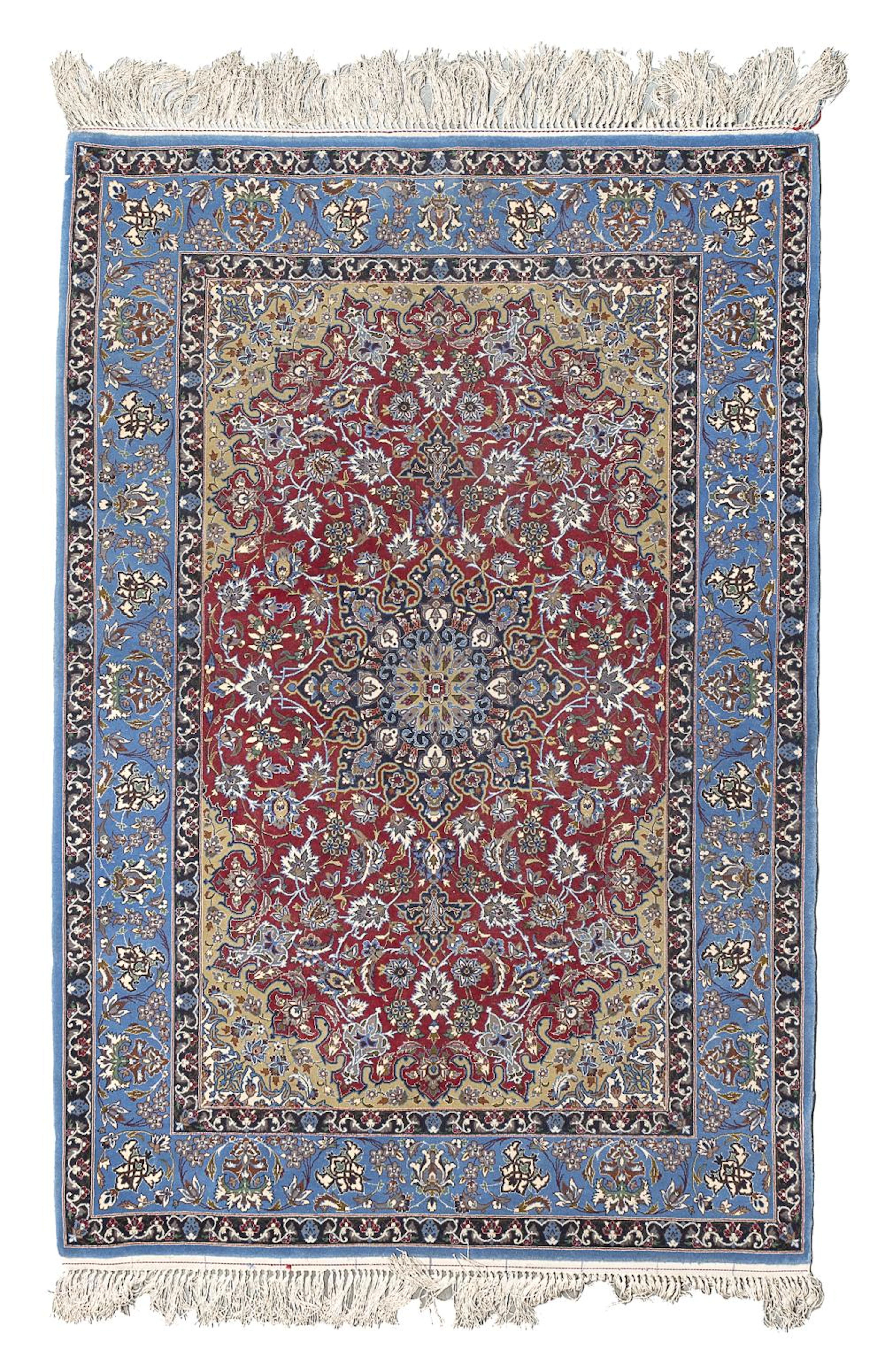 FINE KASHAN CARPET, MID 20TH CENTURY