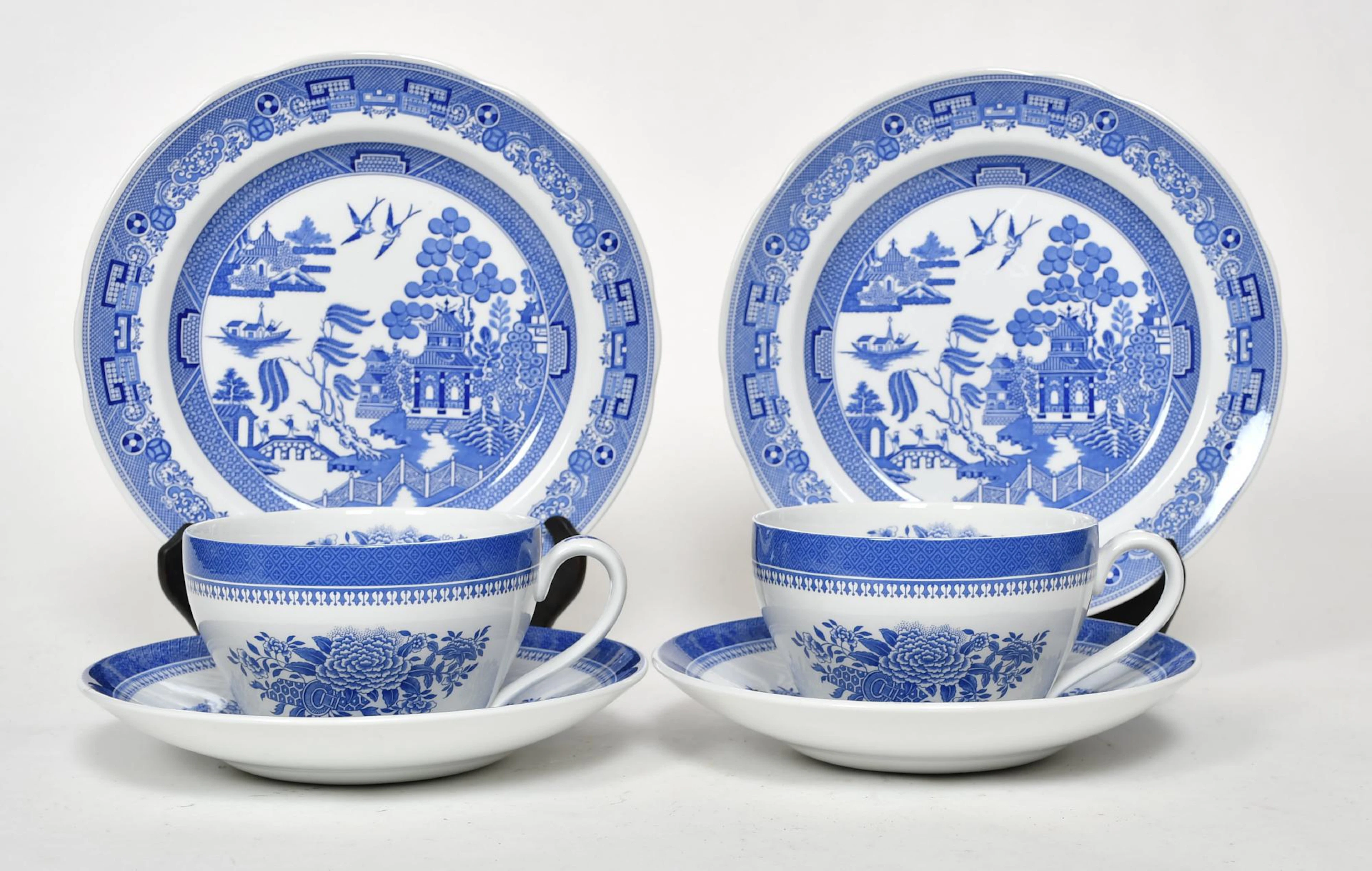 Porslin, "Blue Room Collection", Spode