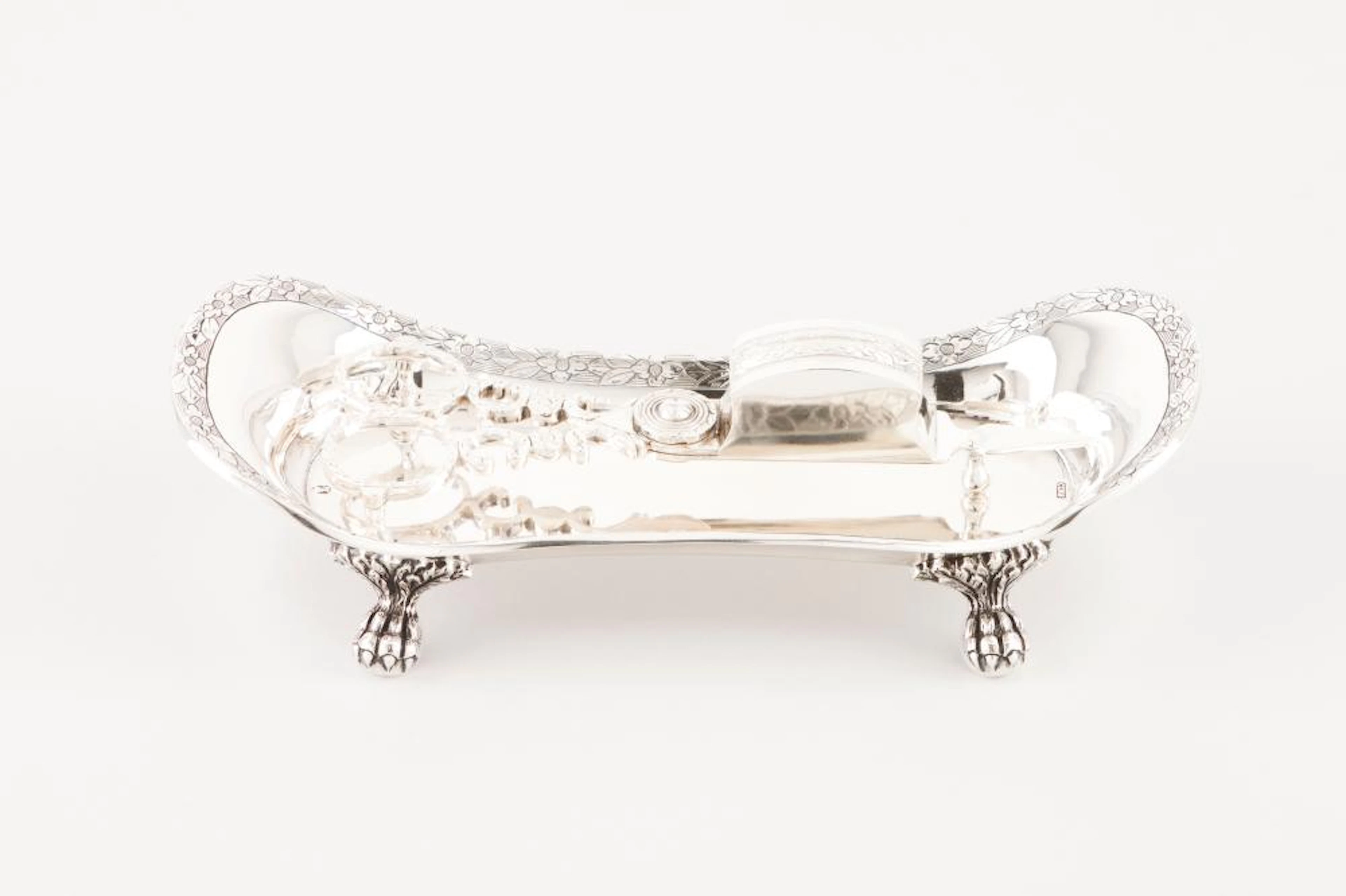 A Candle Snuffer and Tray