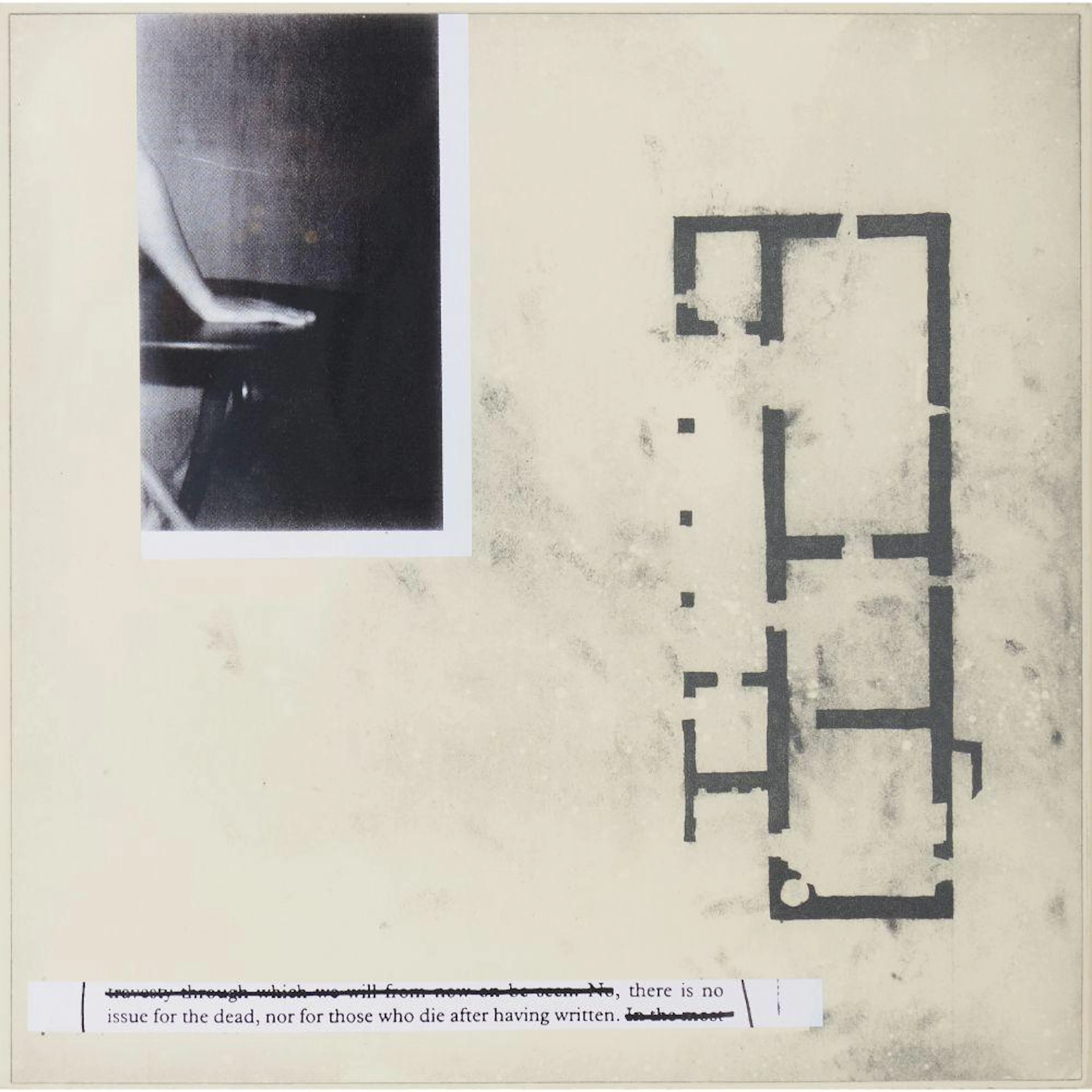 Julião Sarmento (1948-2021) "Bataille by Foucault"