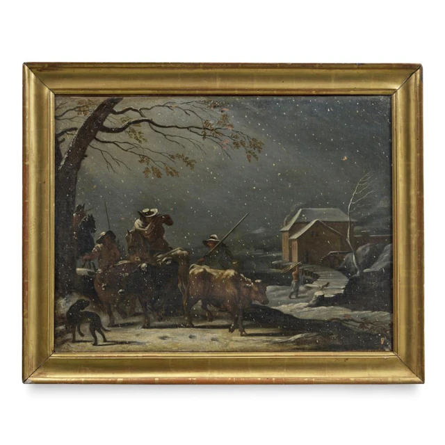 SCUOLA FIAMMINGA DEL XVII SECOLO Snowfall