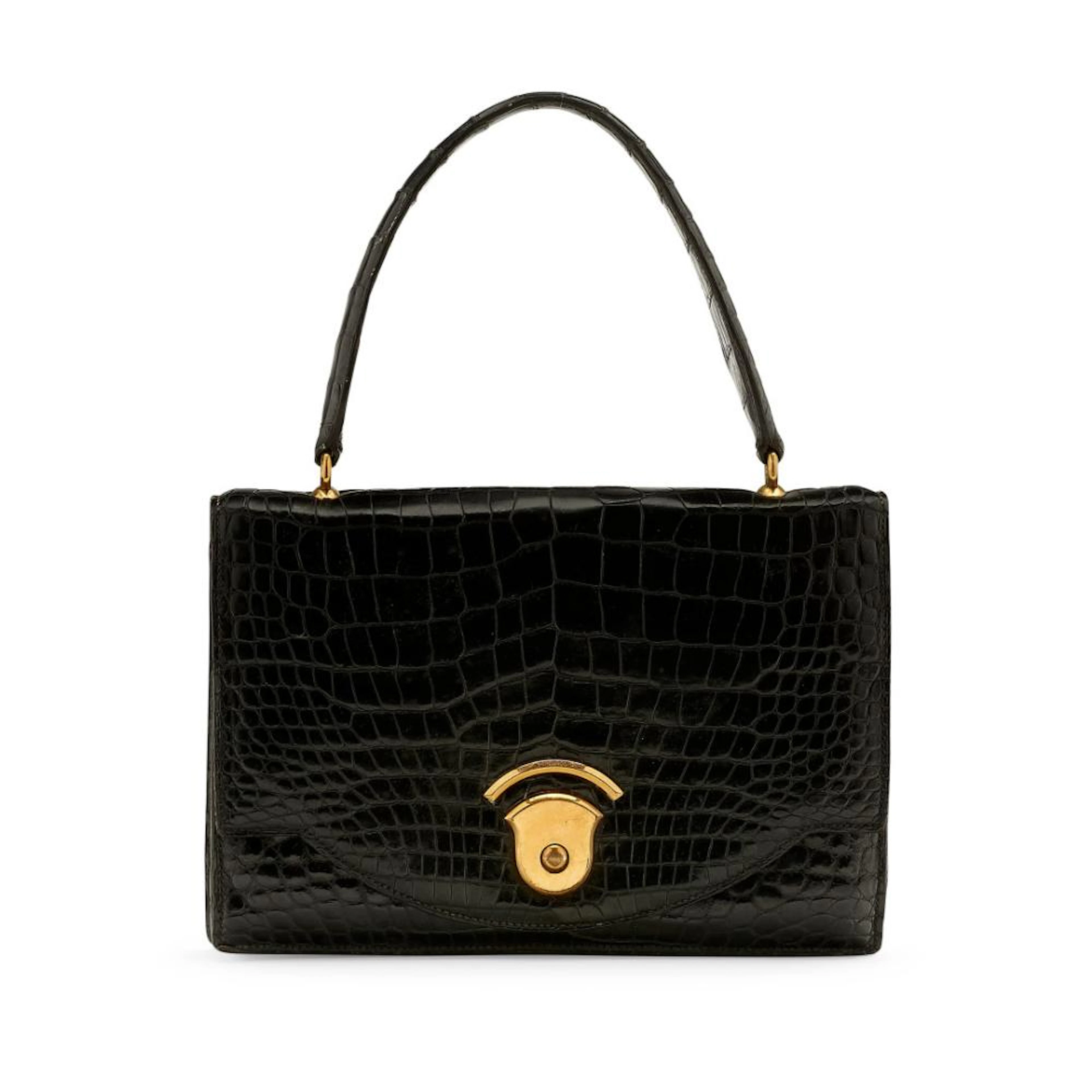 HERMÈS Borsa a mano Anni '50 -HERMÈS Handbag 50s