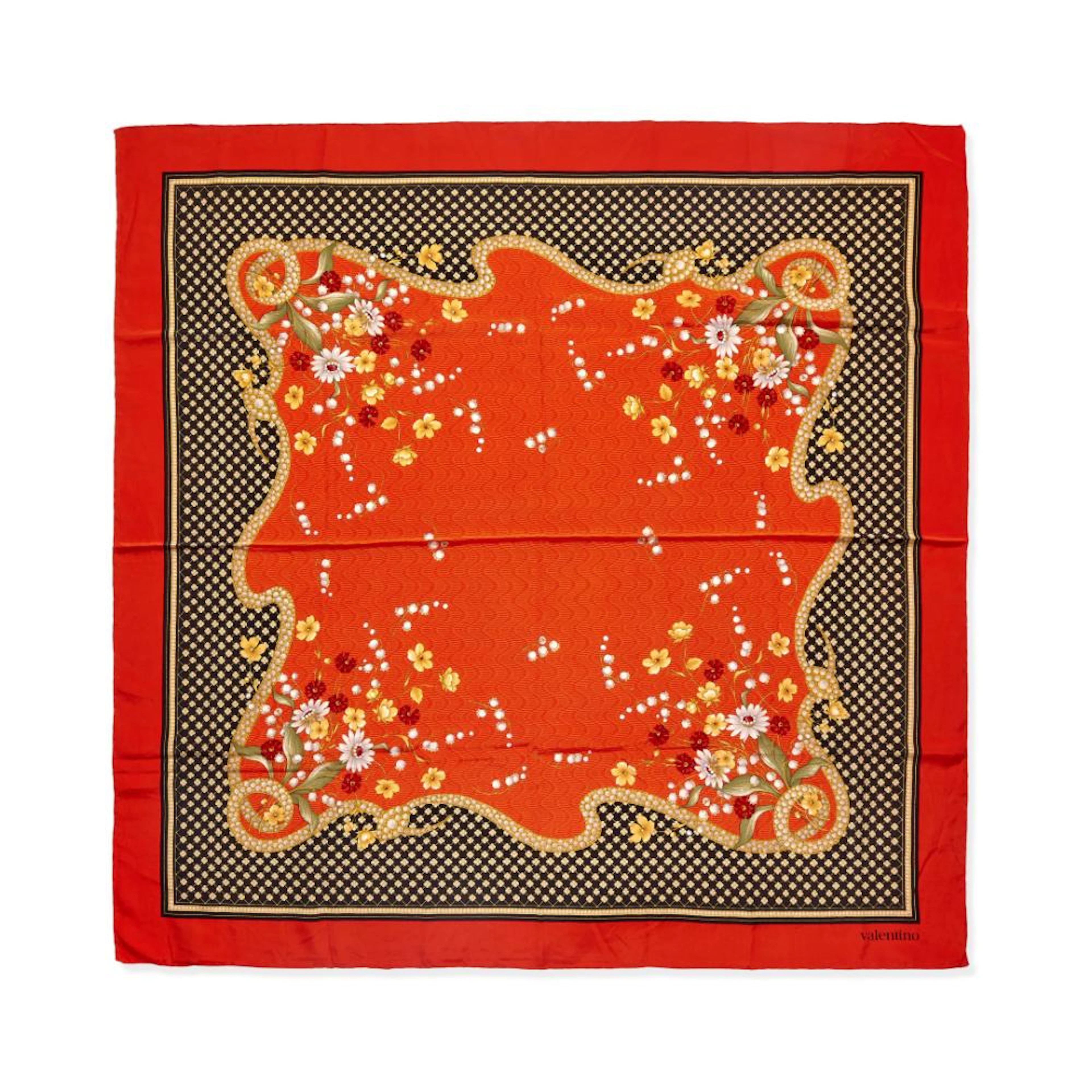 VALENTINO Foulard Anni '90 -VALENTINO Scarf 90s