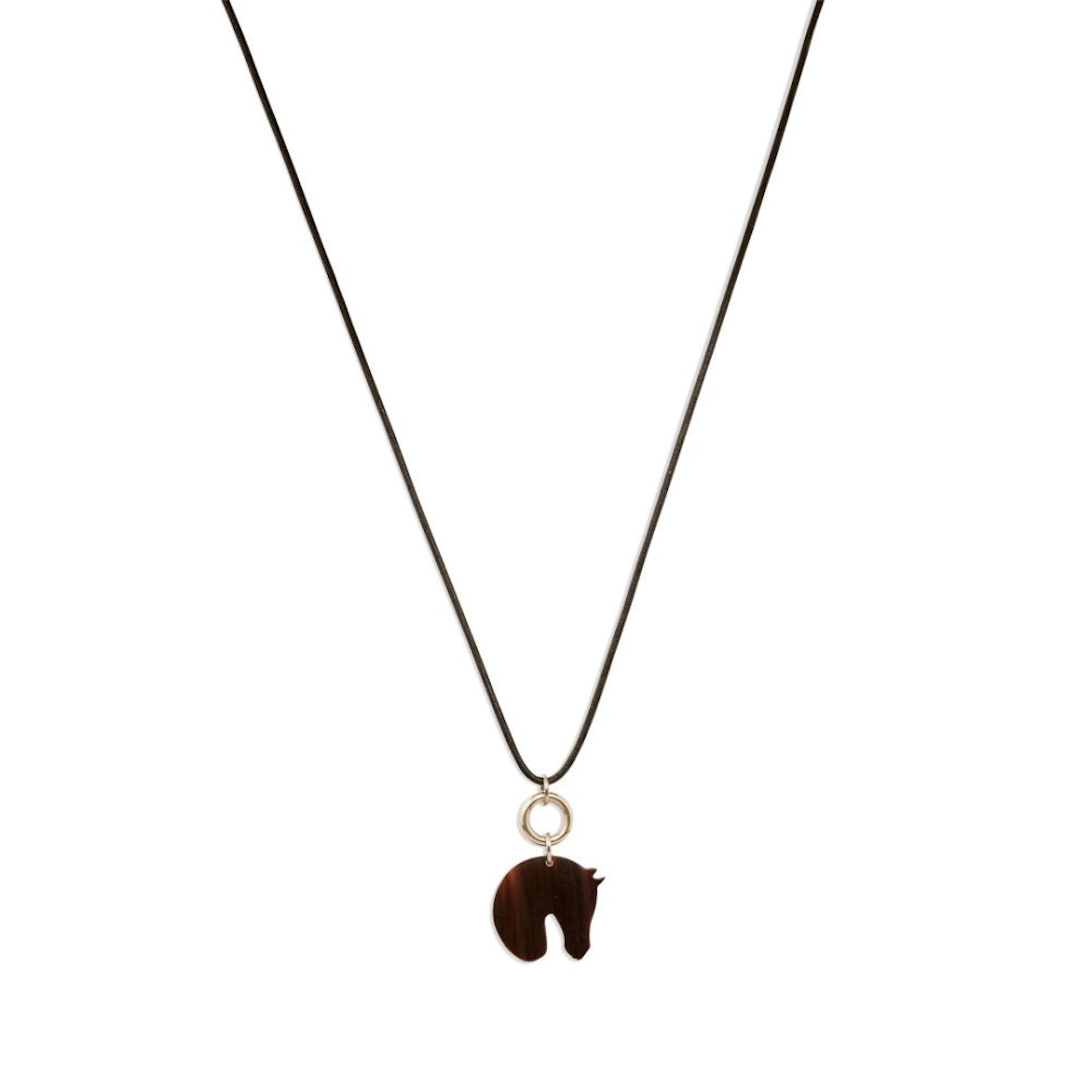 HERMÈS Collana con ciondolo testa di cavallo -Horse Pendant Necklace