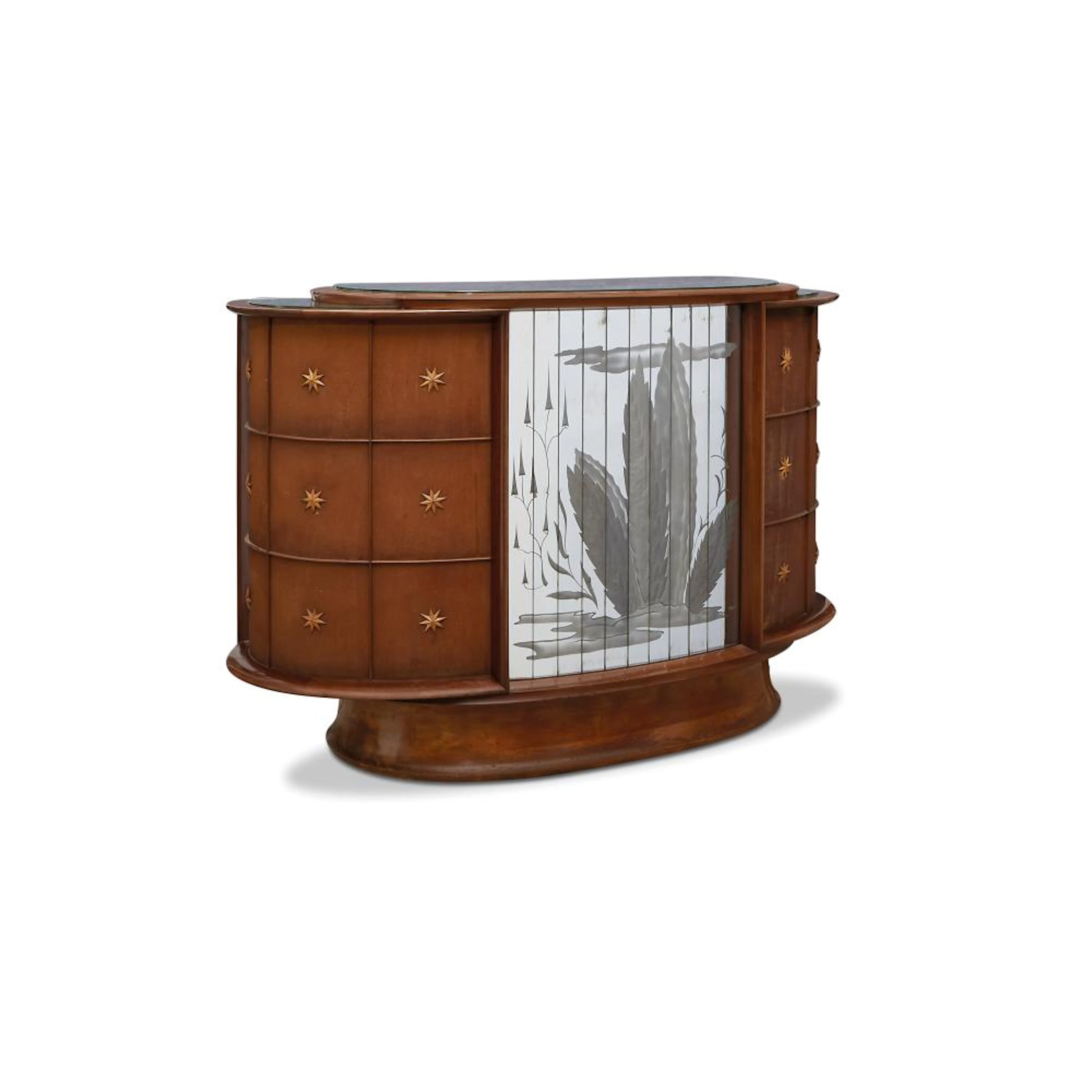 ERNESTO VALABREGA 1901-1944 Mobile bar per Vittorio...