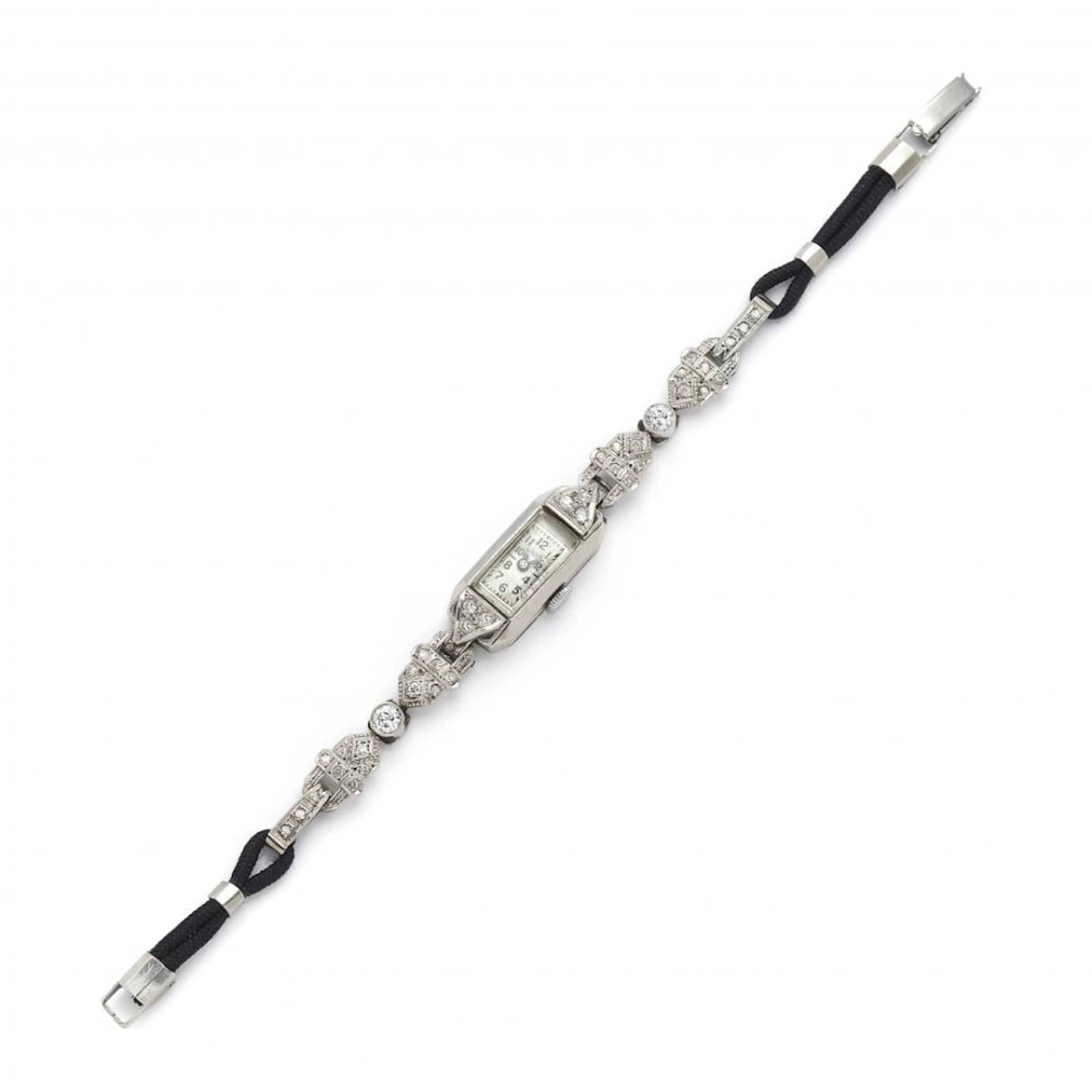 lady's diamond wristwatch, Calderoni
