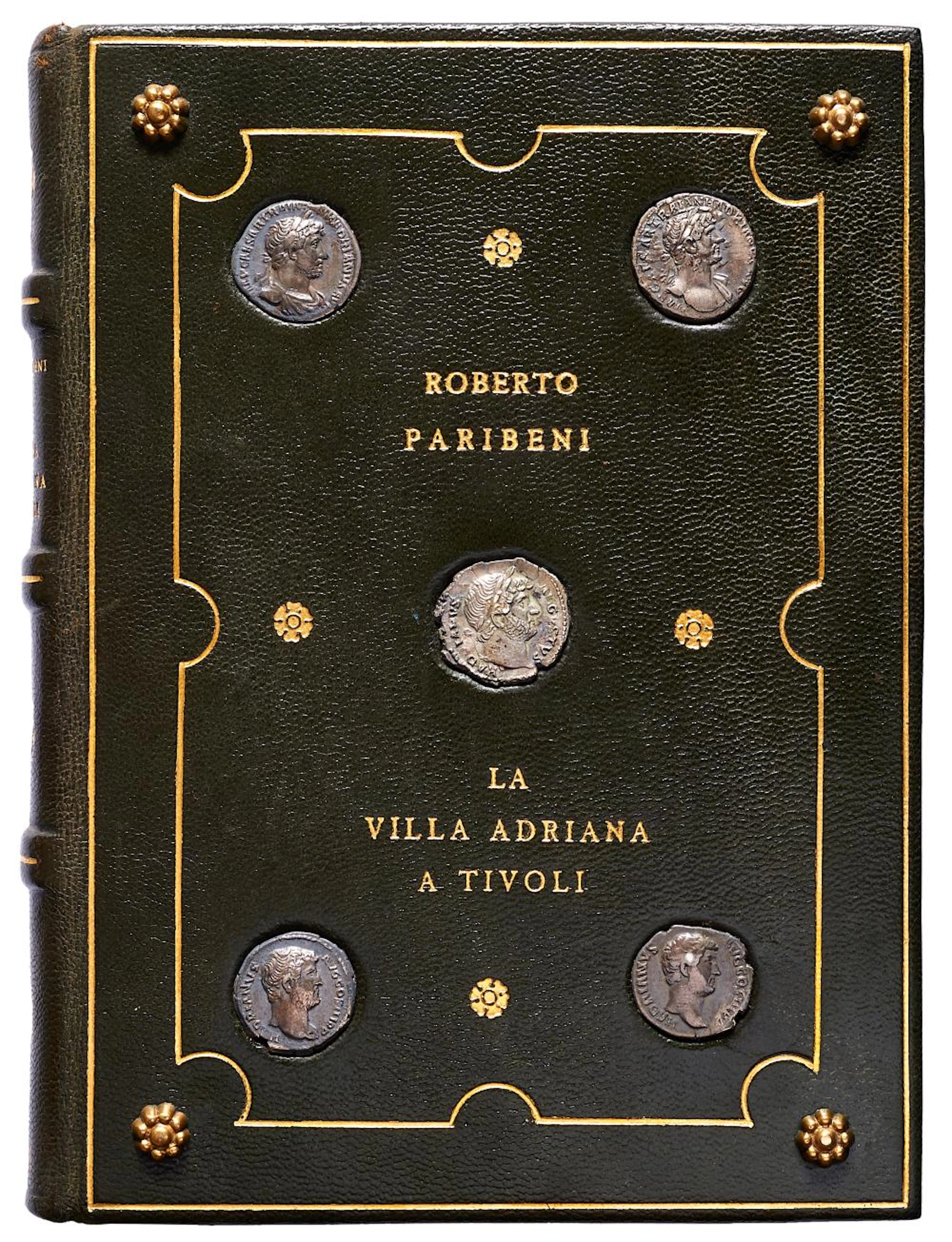 Legatura con 6 monete romane