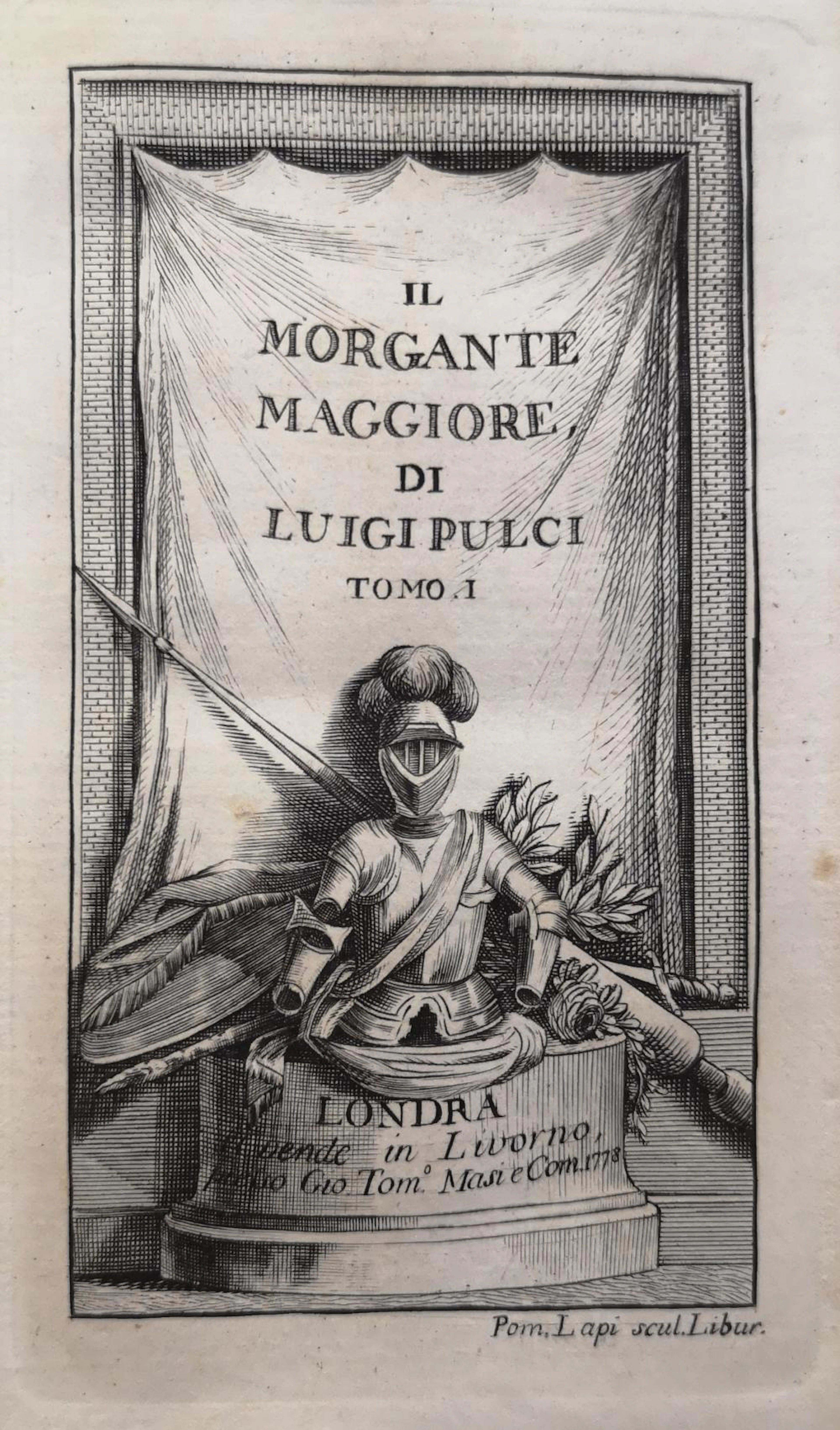 Pulci, Luca Il Morgante Maggiore.