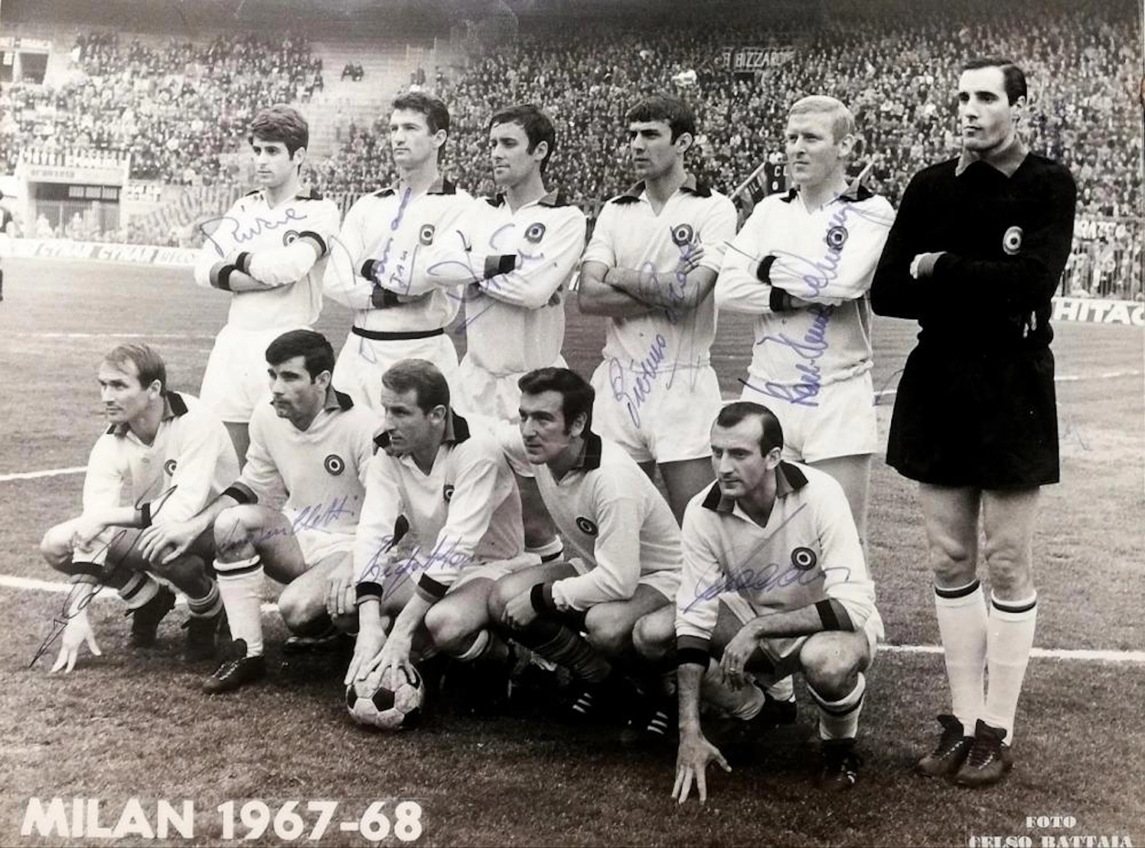 1967-1968 ? Antonio Valentin Angelillo ? A.C. Milan