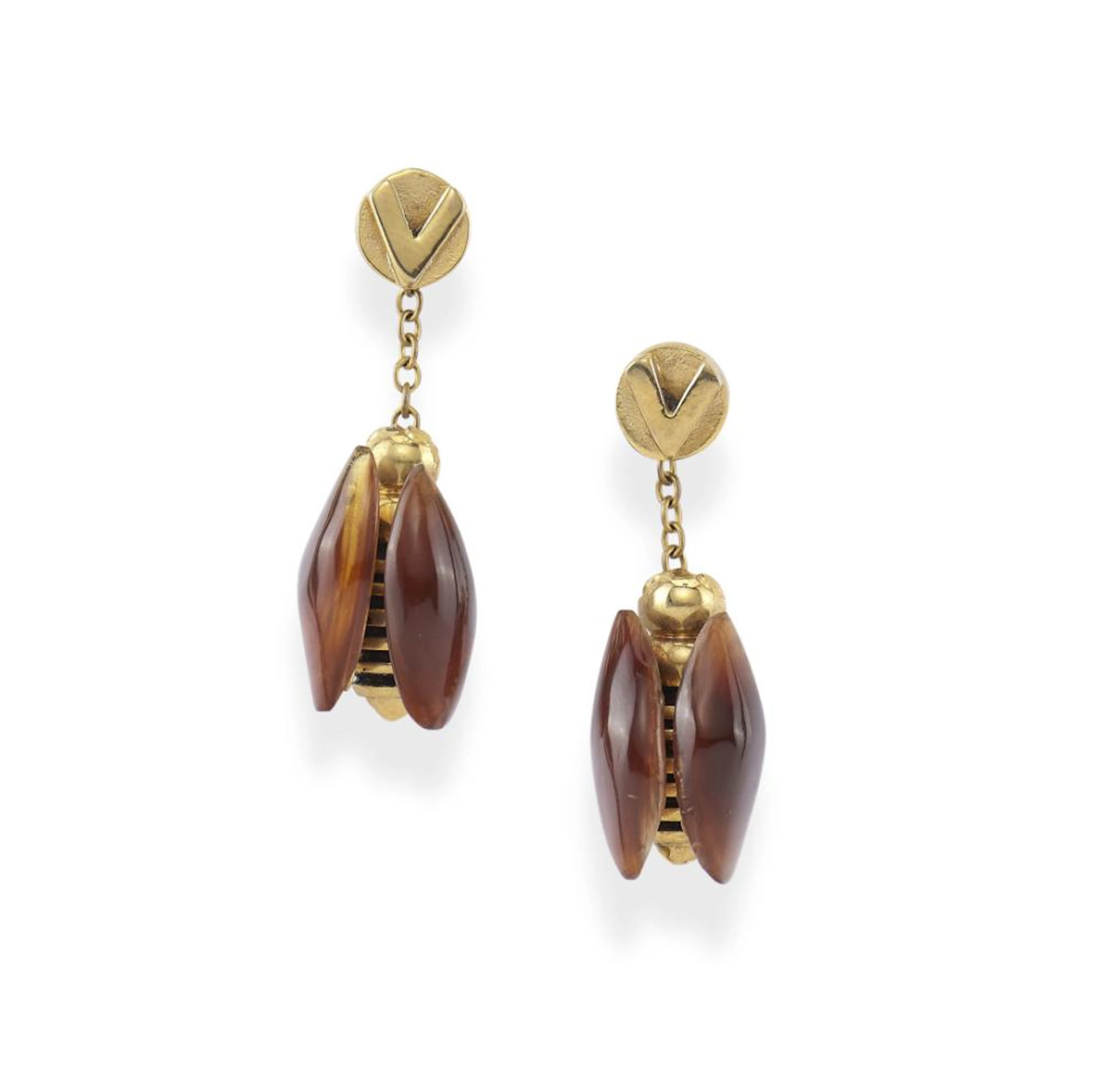 VALENTINO GARAVANI "Bees" cufflinks 70s
